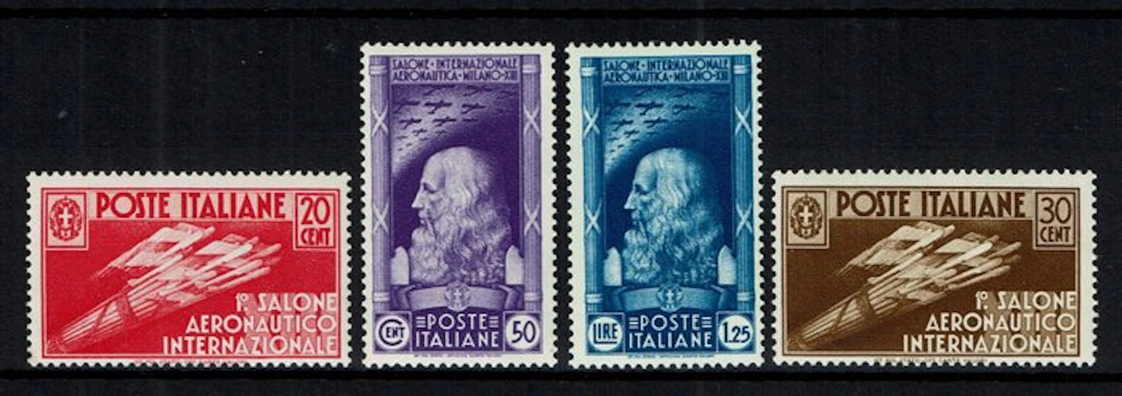 Italy Kingdom 1935 - 1st International Aeronautical Salon. MNH - Sassone