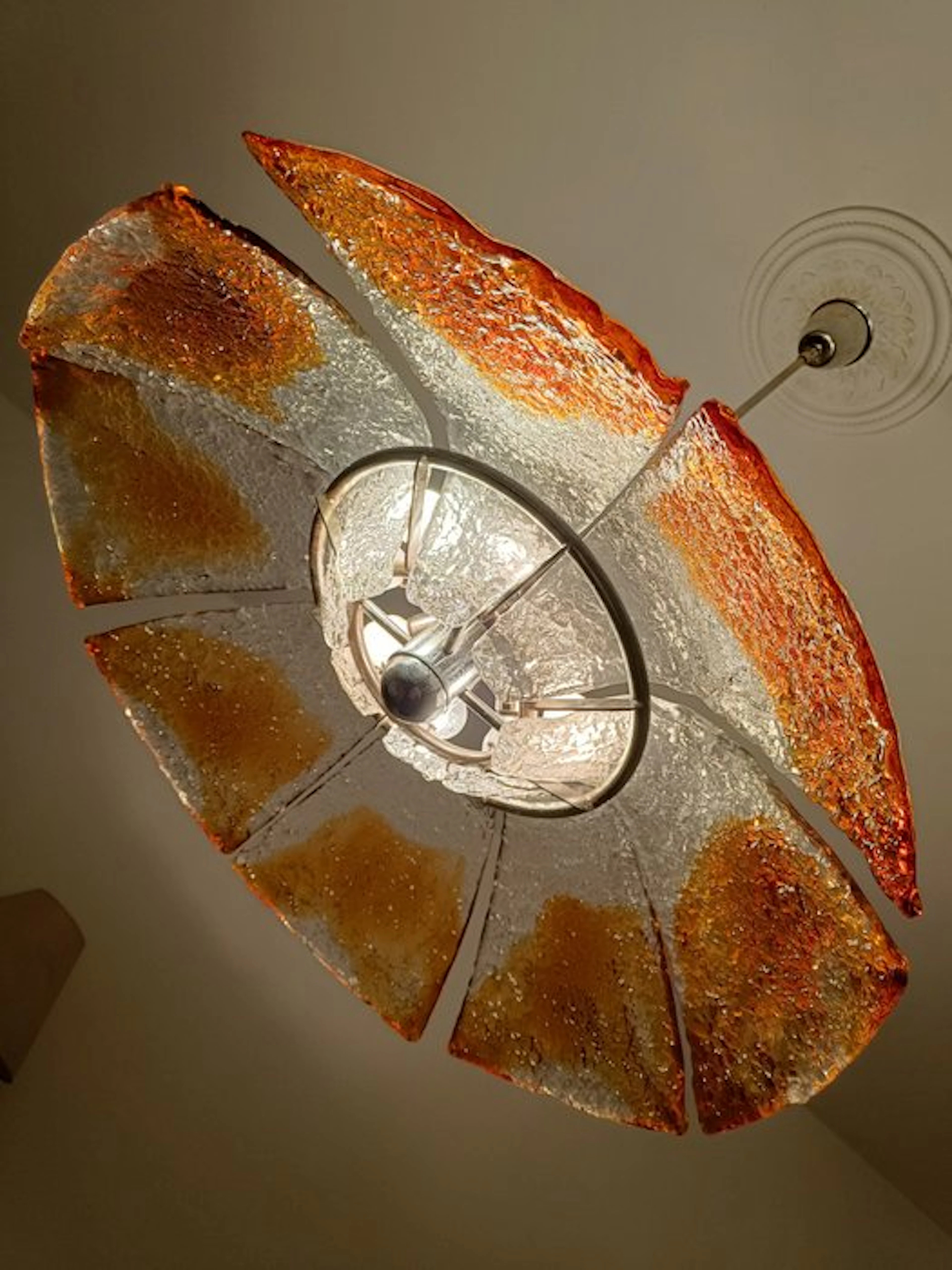 Chandelier - Murano glass - Flower chandelier