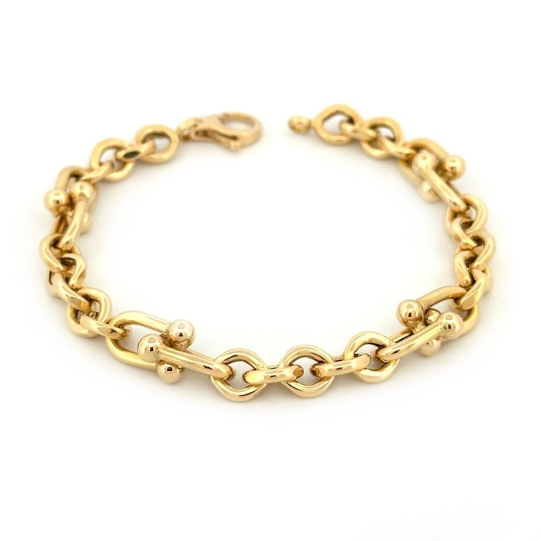 Bracelet - 18 kt. Yellow gold - Made in Italy