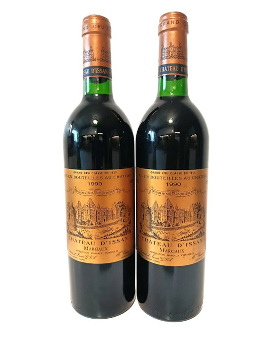 1990 Château d'Issan - Margaux Grand Cru - 2 Bottles (0.75L)
