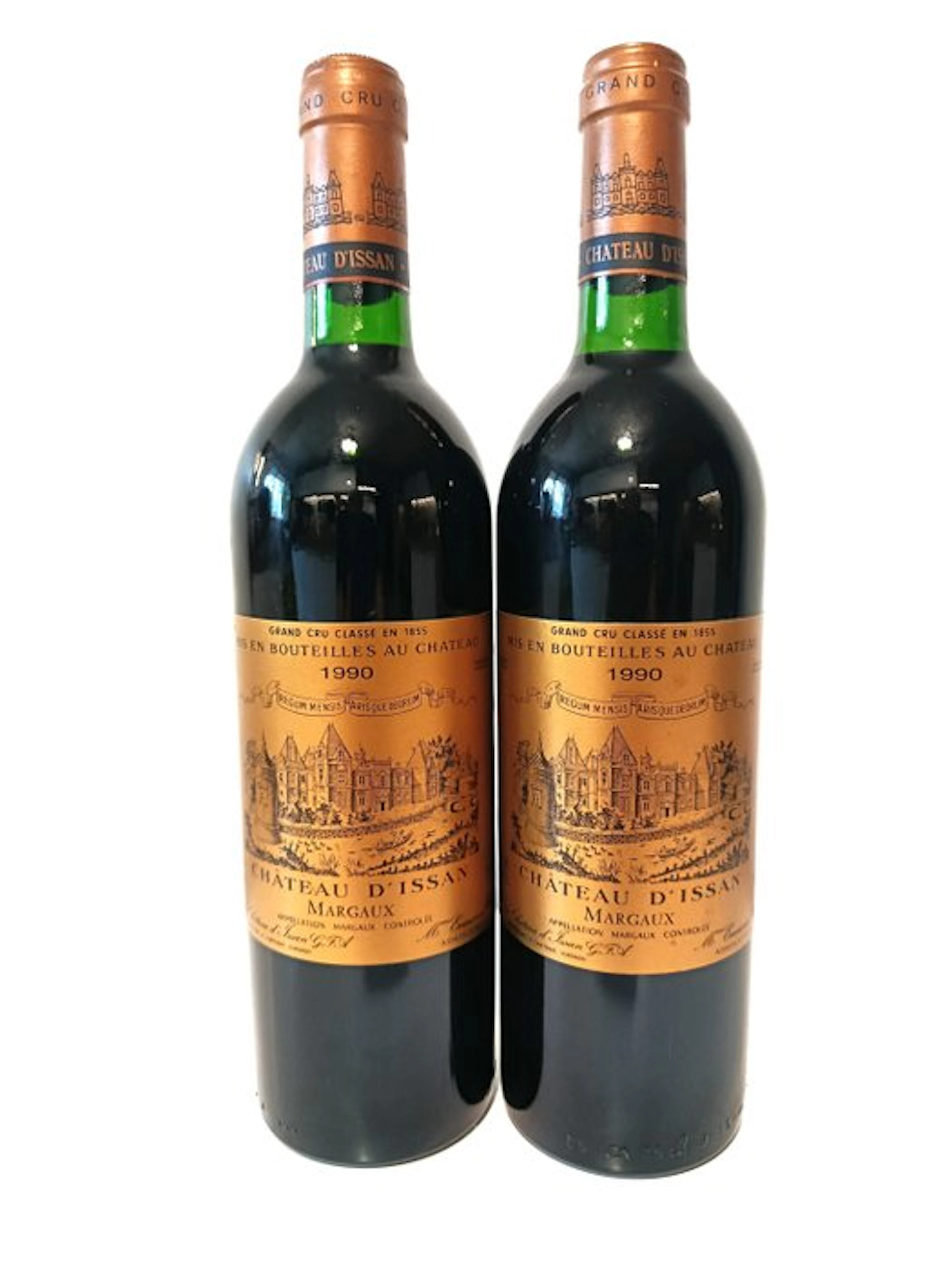 1990 Château d'Issan - Margaux Grand Cru - 2 Bottles (0.75L)