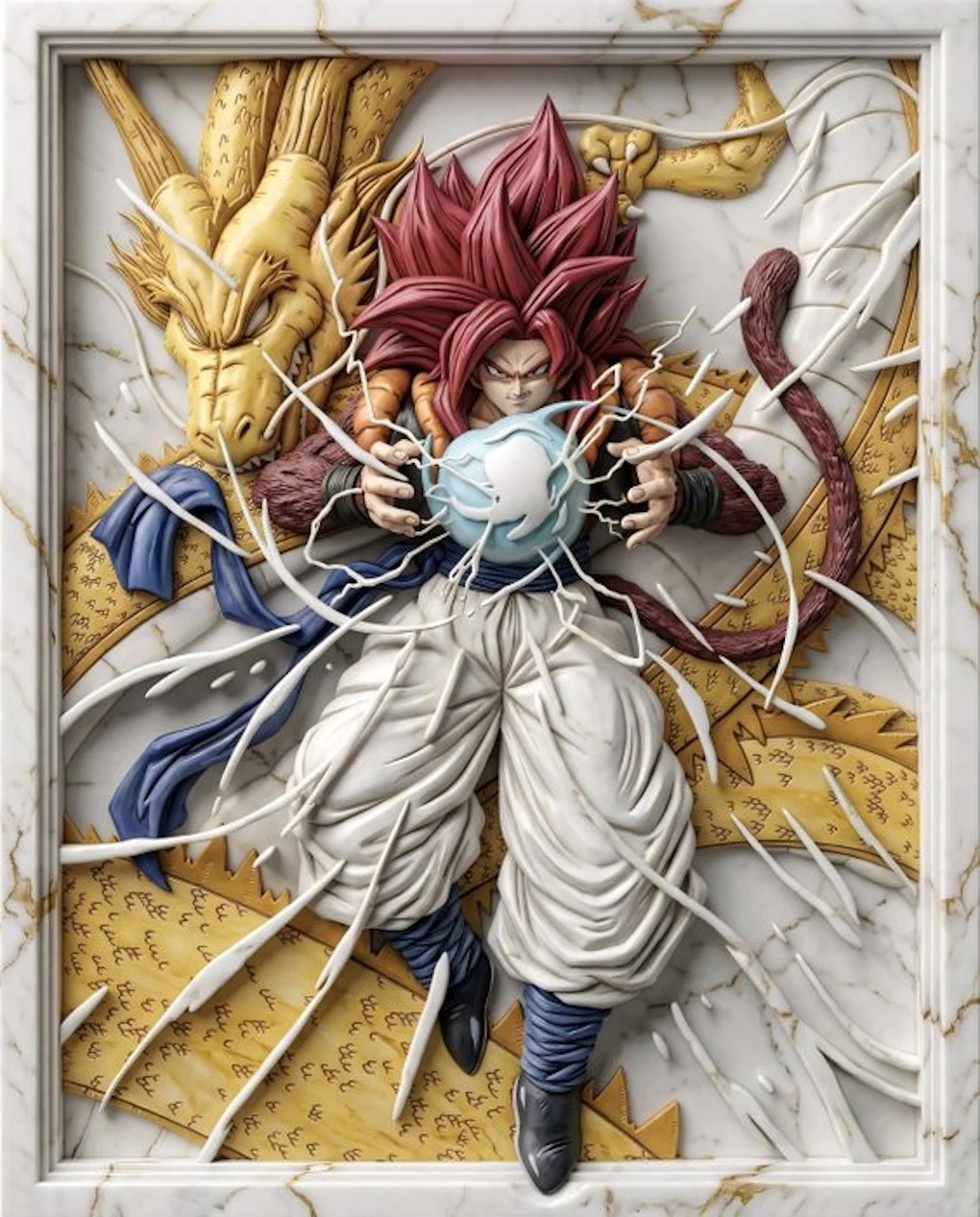 Makayhos - [Canvas] Gogeta SSJ4 – Primal Fusion