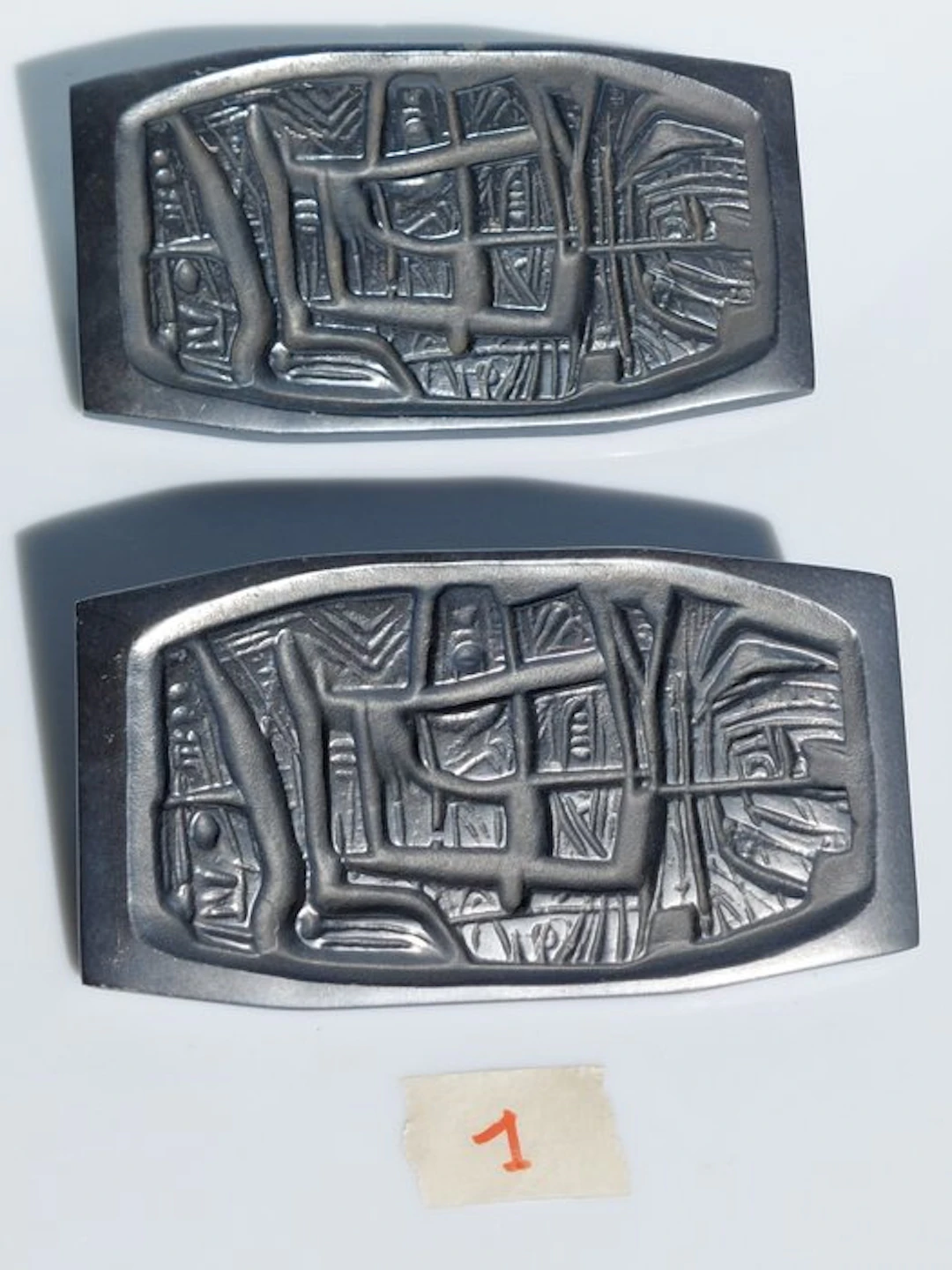 Vintage Door handle - 1960-1970 - Pair of large vintage...
