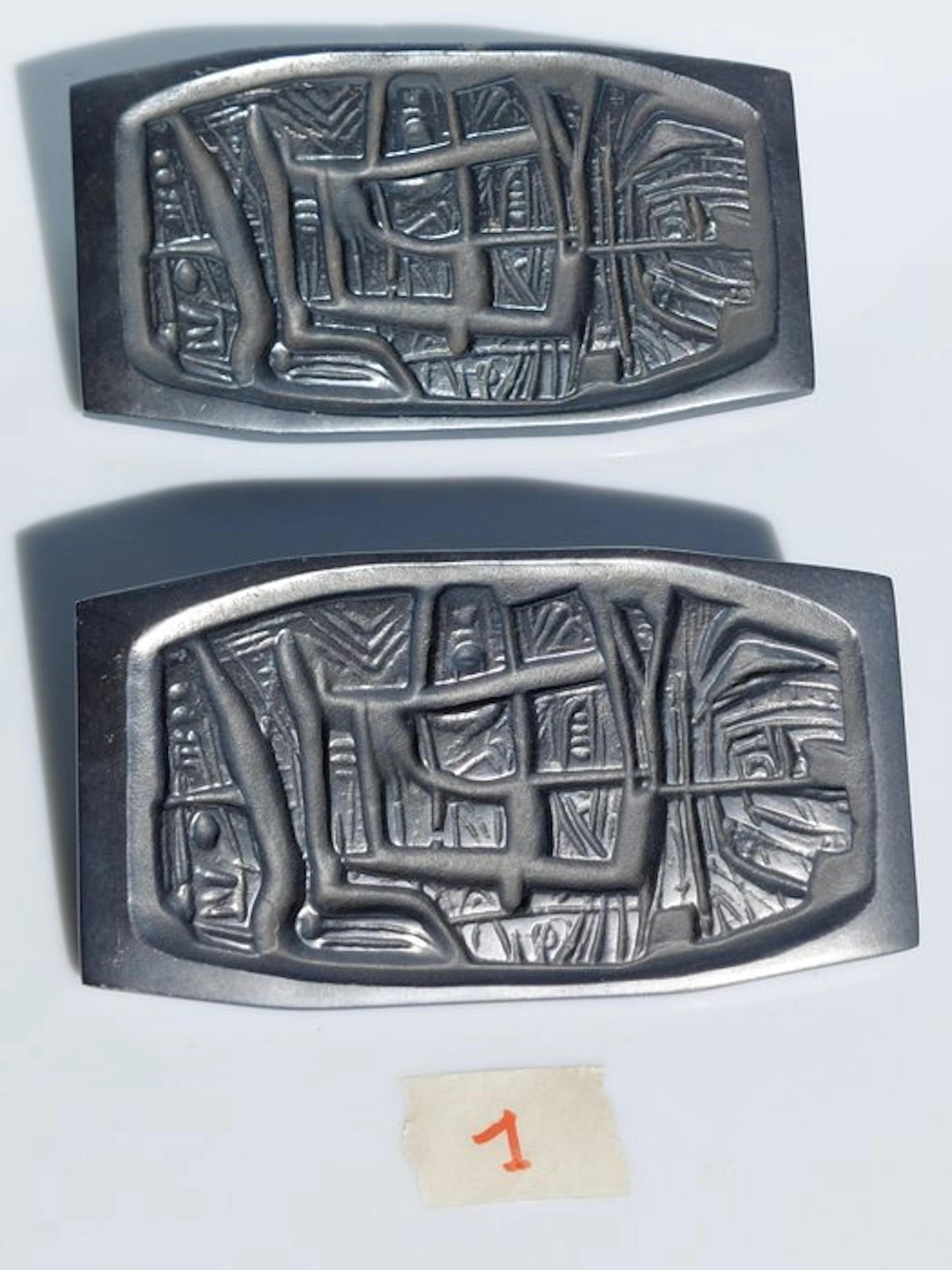 Vintage Door handle - 1960-1970 - Pair of large vintage...