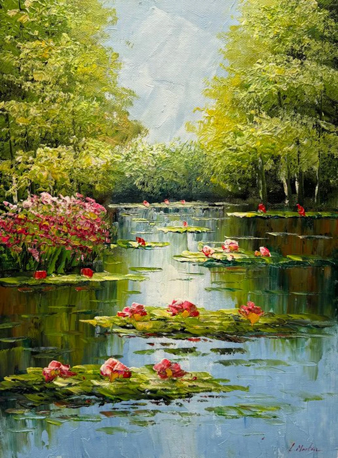 L. Martin (XX) - Water Lilies Inspiration