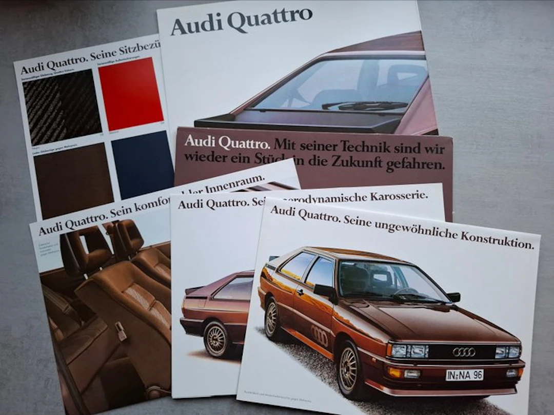 Brochure - Audi - Ur-Quattro - 1982