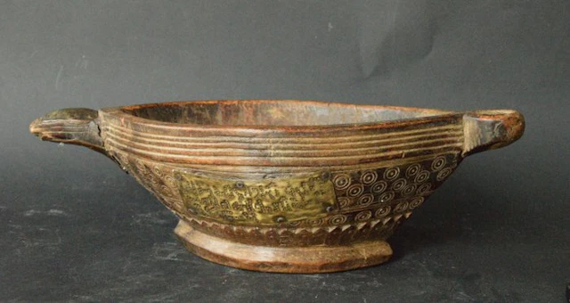 Extraordinary opium mortar from the Bishnoi (or Vishnoi) caste