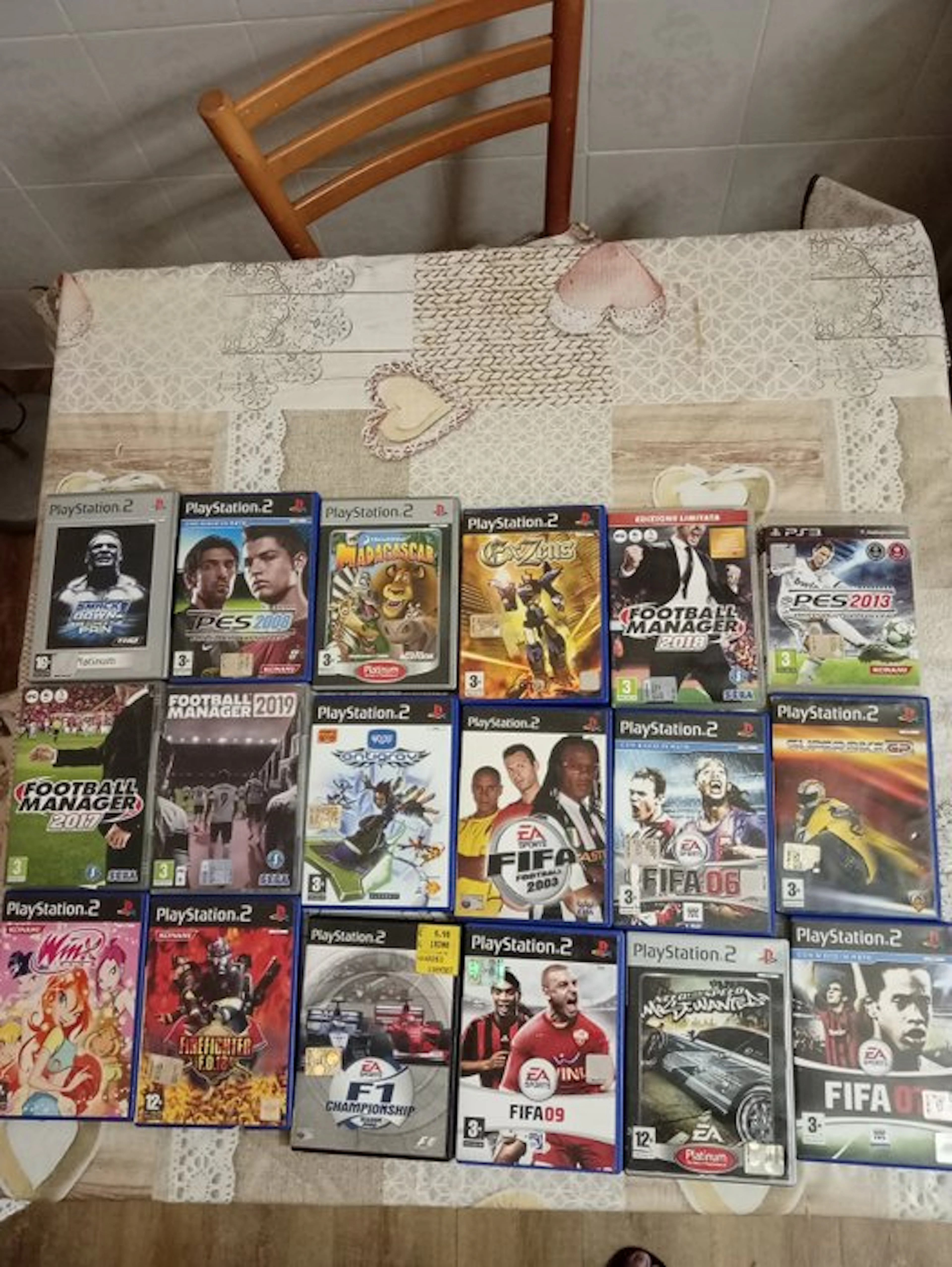 Sony - Playstation 2 (PS2) - 18 Giochi - Video game