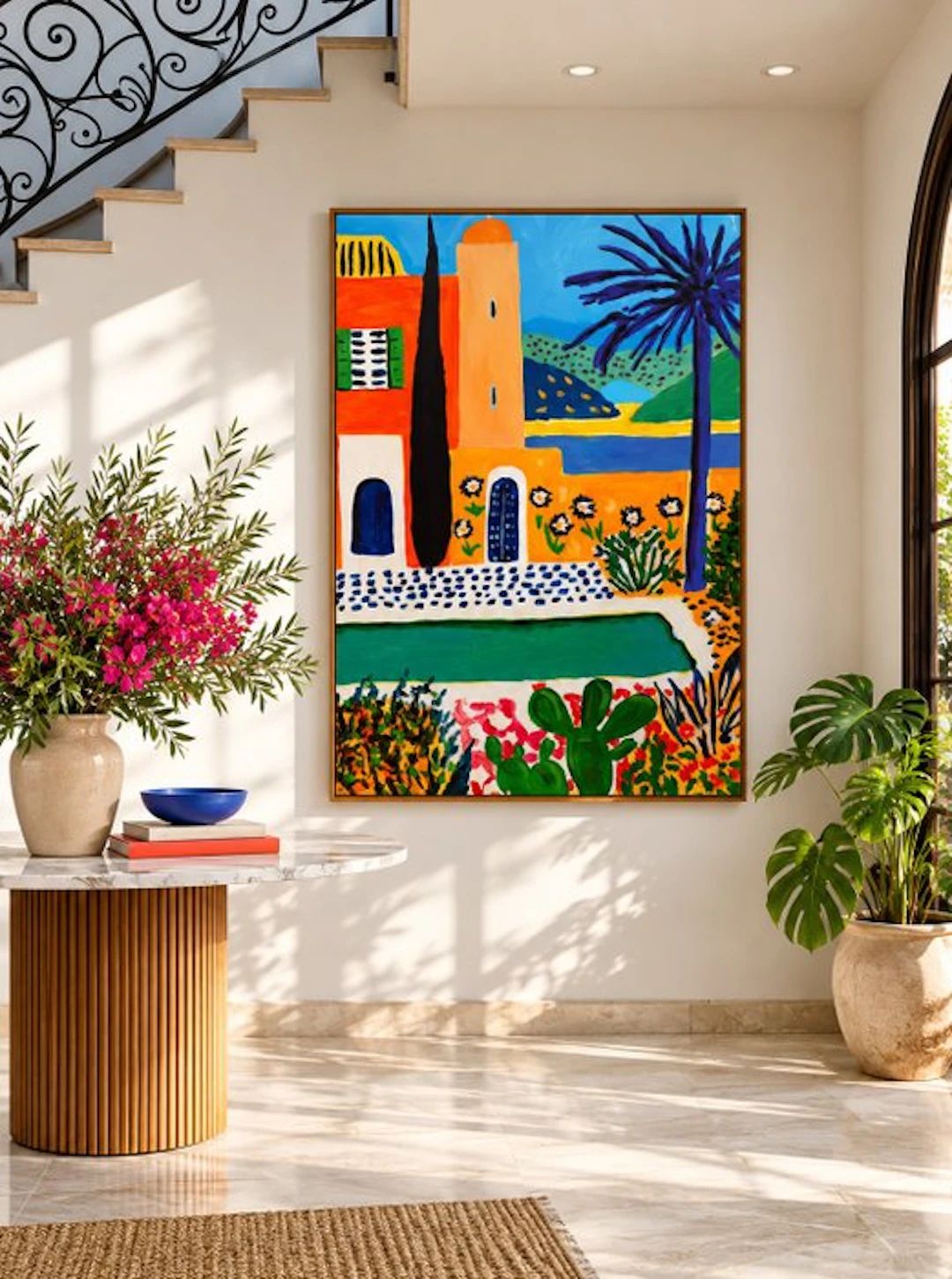 Mar Legón - The Blue Palm Tree - XL (NO RESERVE)