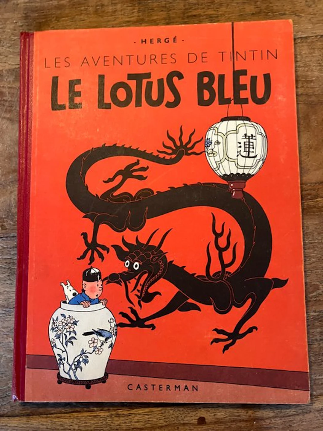 Les Aventures de Tintin T5 - Le Lotus Bleu (B1) – C – EO...