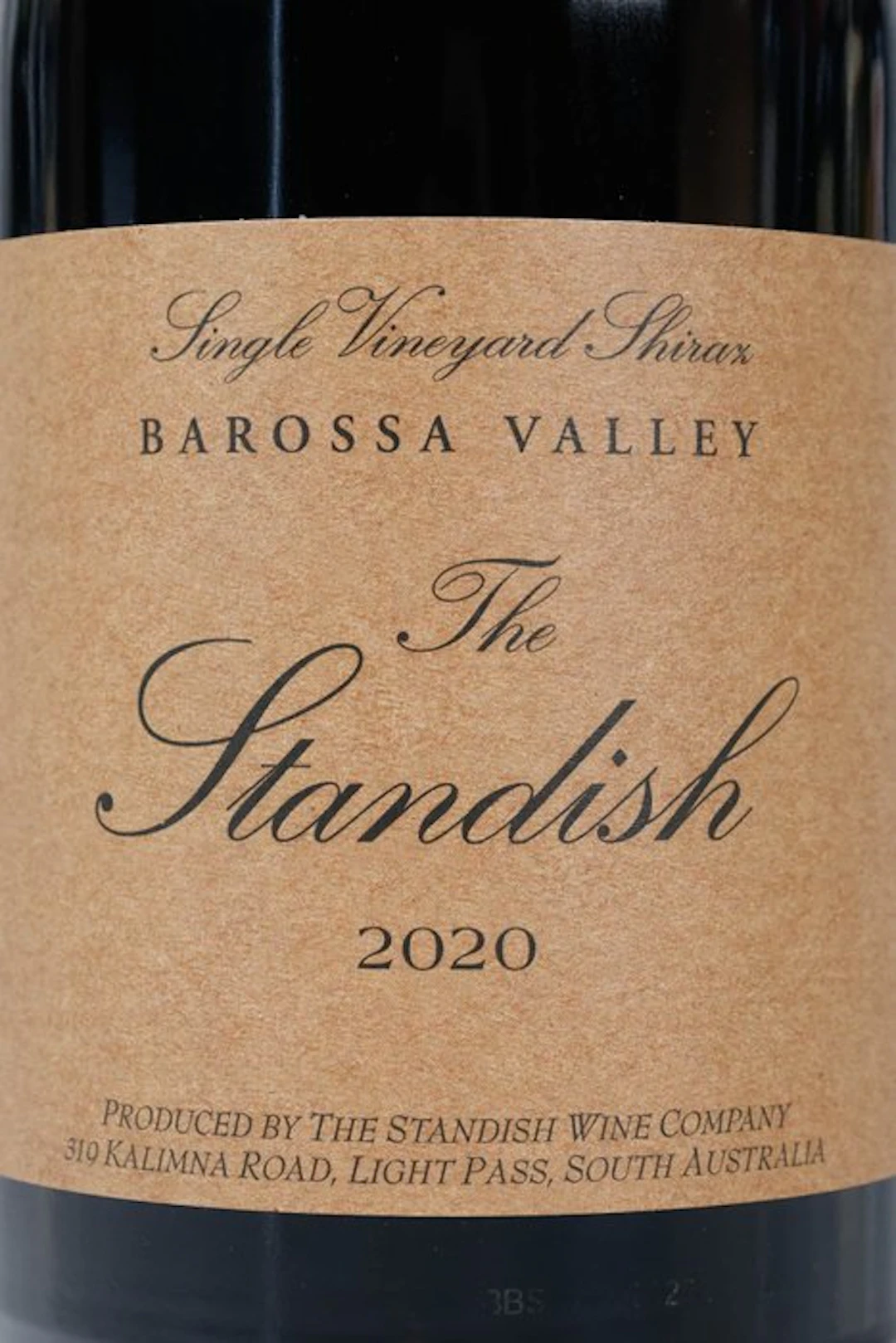 2020 The Standish, Single Vineyard Shiraz - Barossa Valley - 1 Bottle (0.75L)