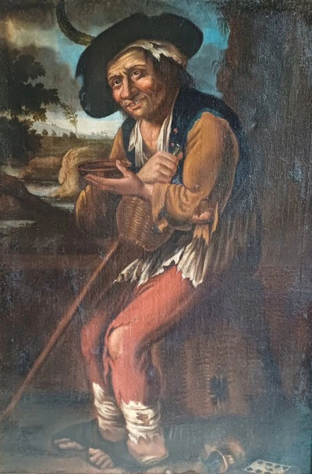 Giacomo Ceruti, detto il Pitocchetto (1698-1767). Attrib. - Pitocco