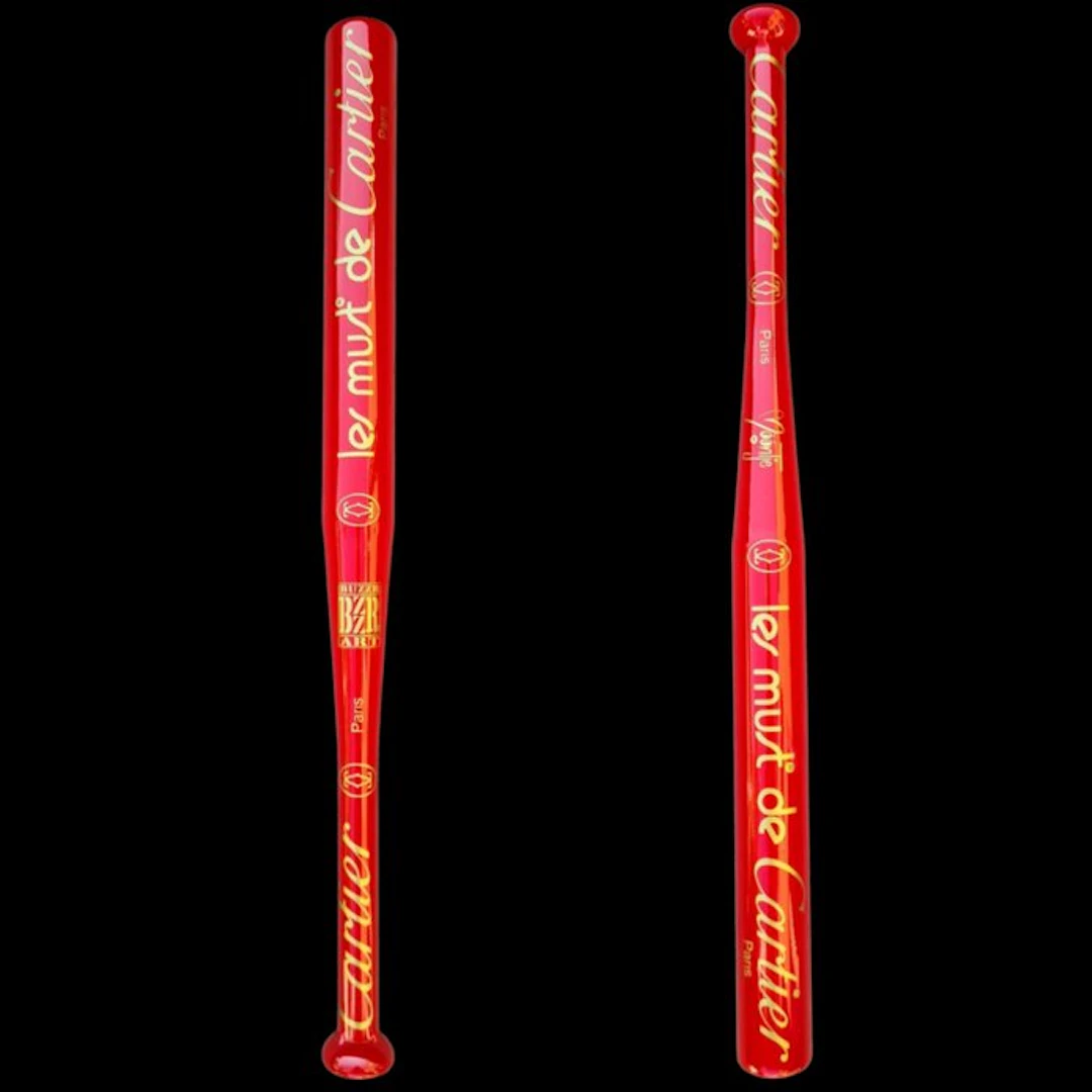 Moontje - Cartier Baseball Bat Red-Gold edition.