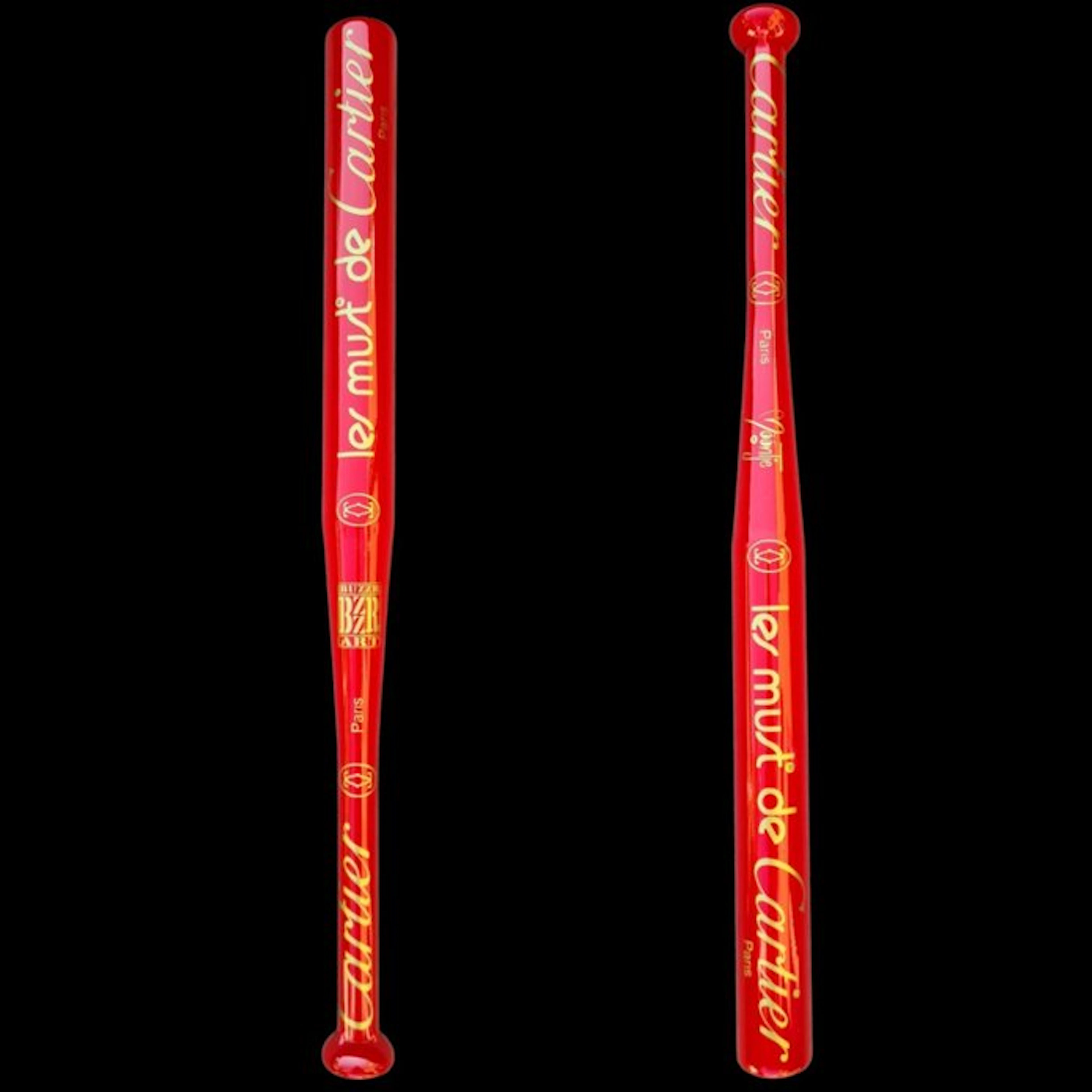 Moontje - Cartier Baseball Bat Red-Gold edition.