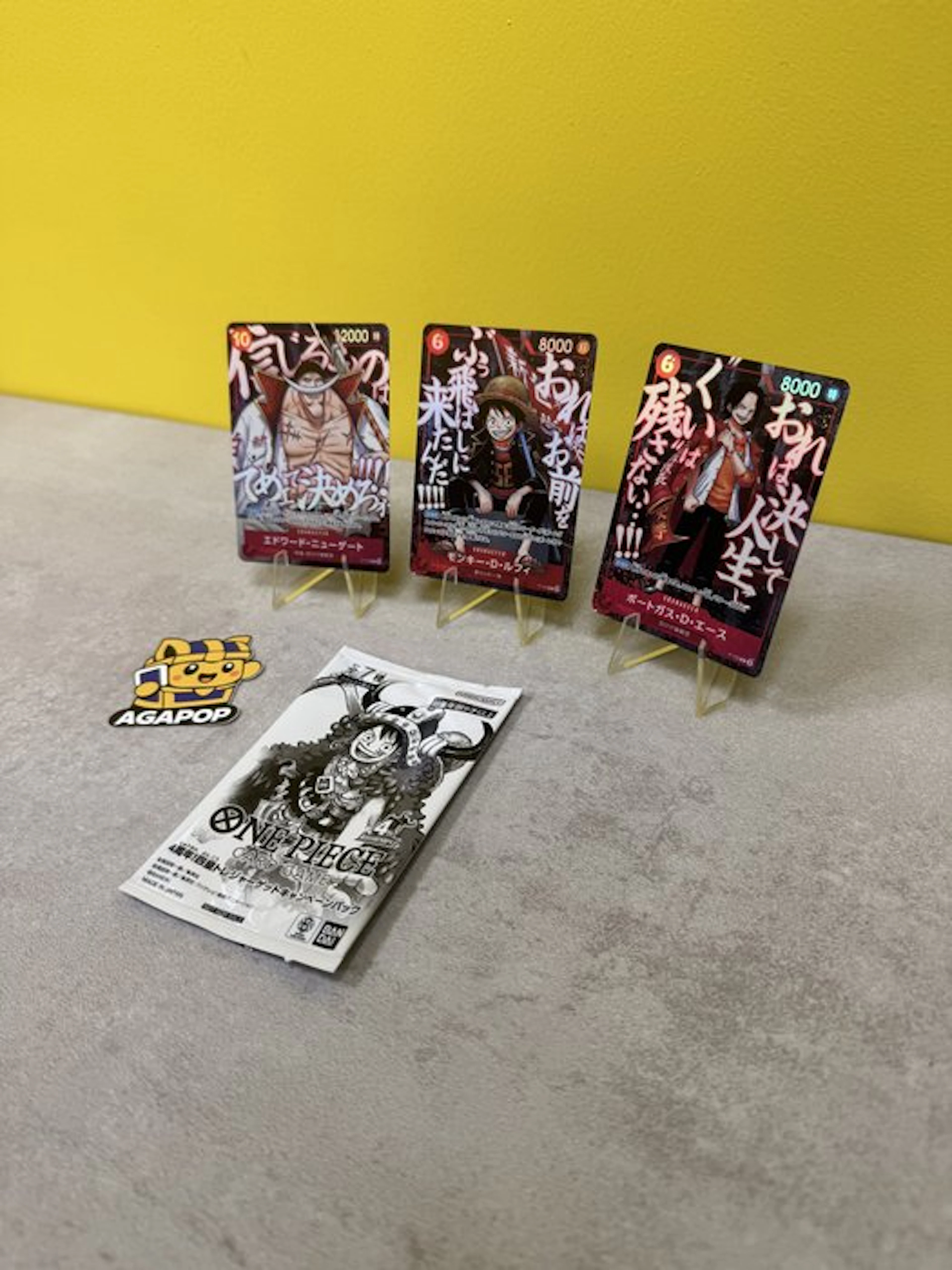 One Piece - 4 Card - Monkey D