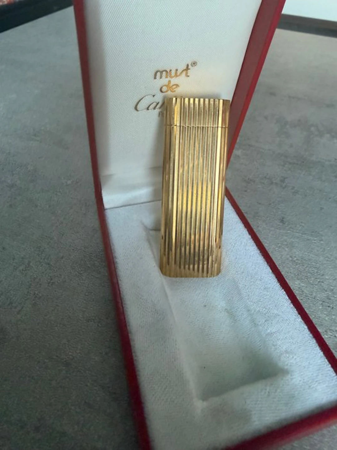 Cartier - Lighter - Gold-plated