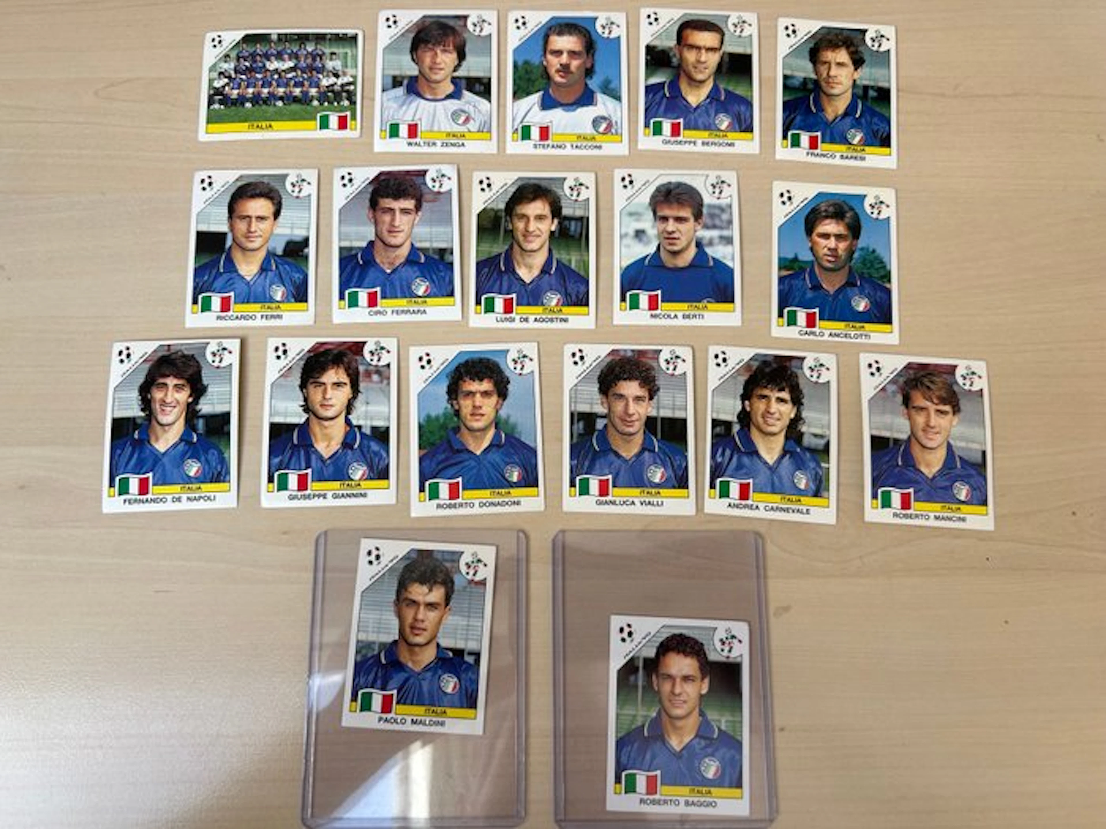 1990 Panini Italia '90 Paolo Maldini