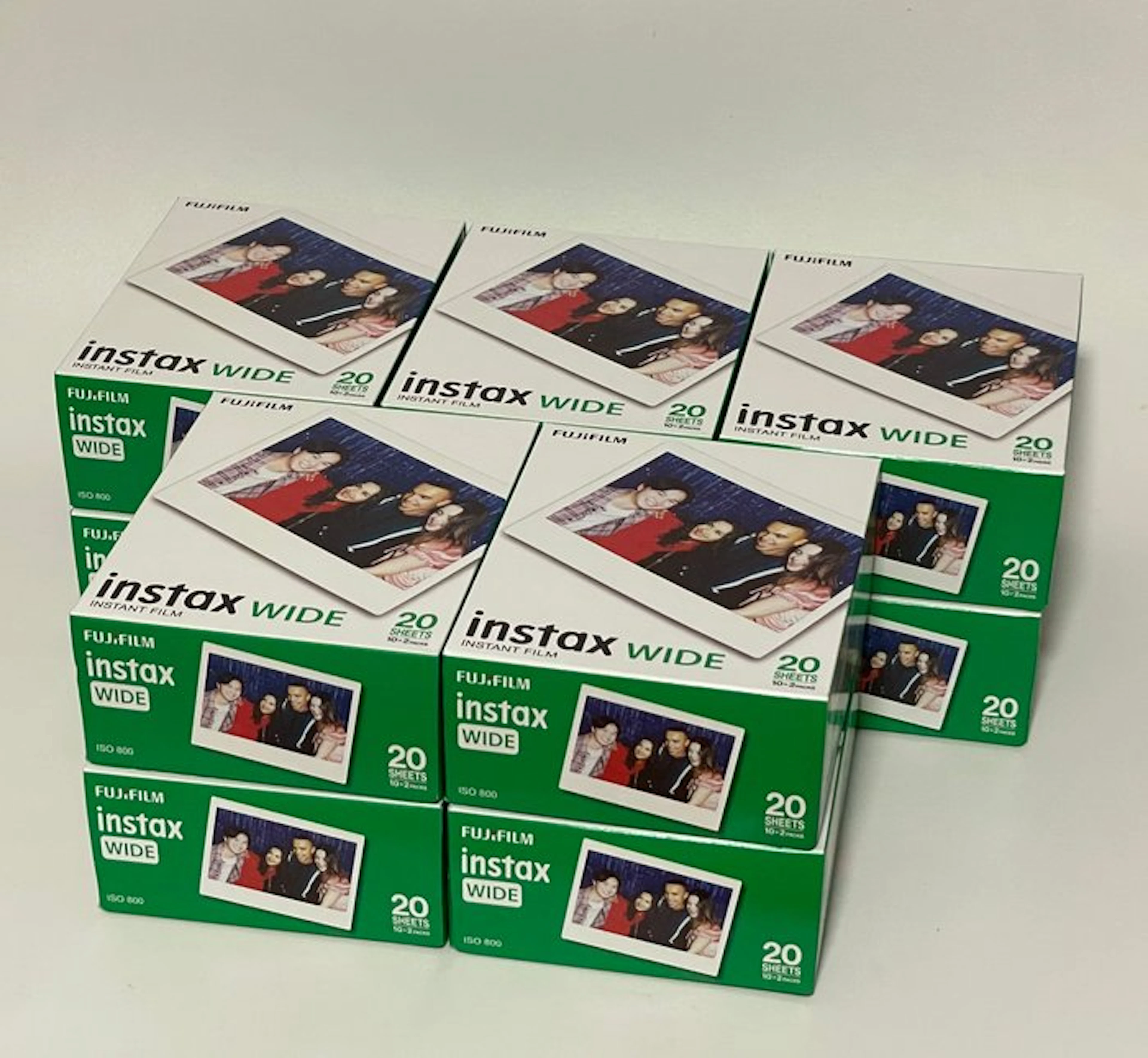 Fuji 10x instax Wide film 2027/06 Photo paper