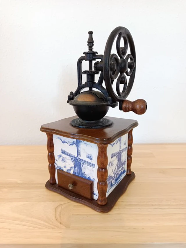 Coffee grinder - Wood, Metal, Ceramic