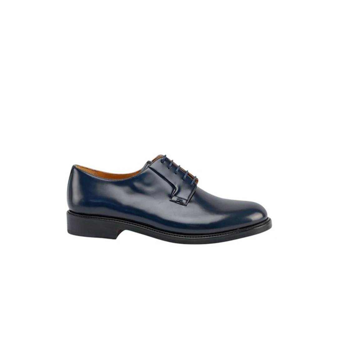 TESTONI - 8 UK - 42 IT - "Vietri" Derby Shoes Brush Off...