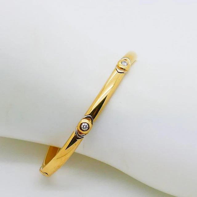 No reserve price - Bracelet - 18 kt. Yellow gold - 0.60ct. tw. Diamond