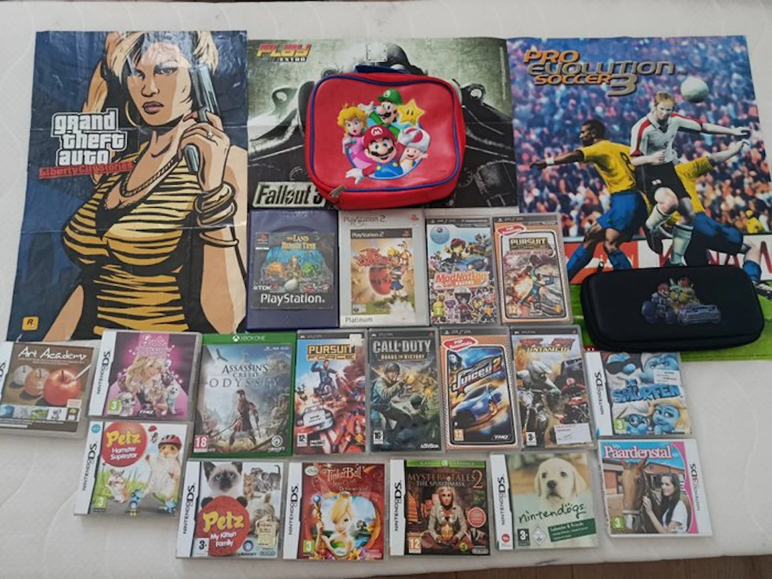 Multi Format - Mixed Game Lot - Video game - In original box