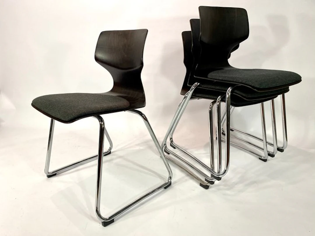 Flototto - Chair (4) - Pagholz, Textile
