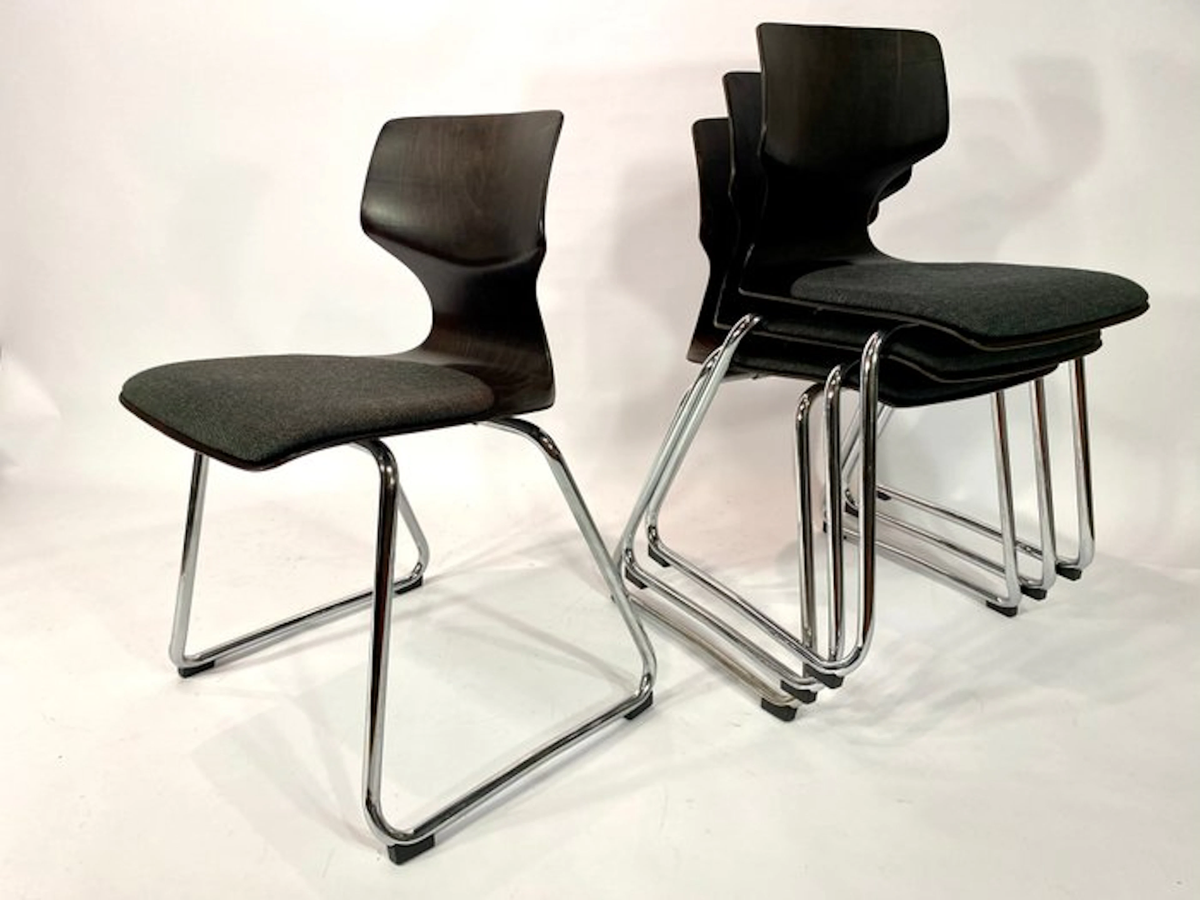 Flototto - Chair (4) - Pagholz, Textile