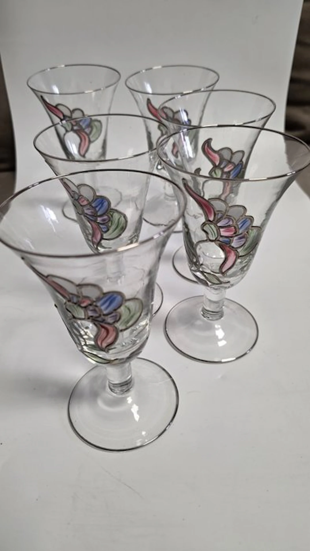 Paul Nagel Glaskunst - Jar (6) - Glass - Vintage Tiffany glasses