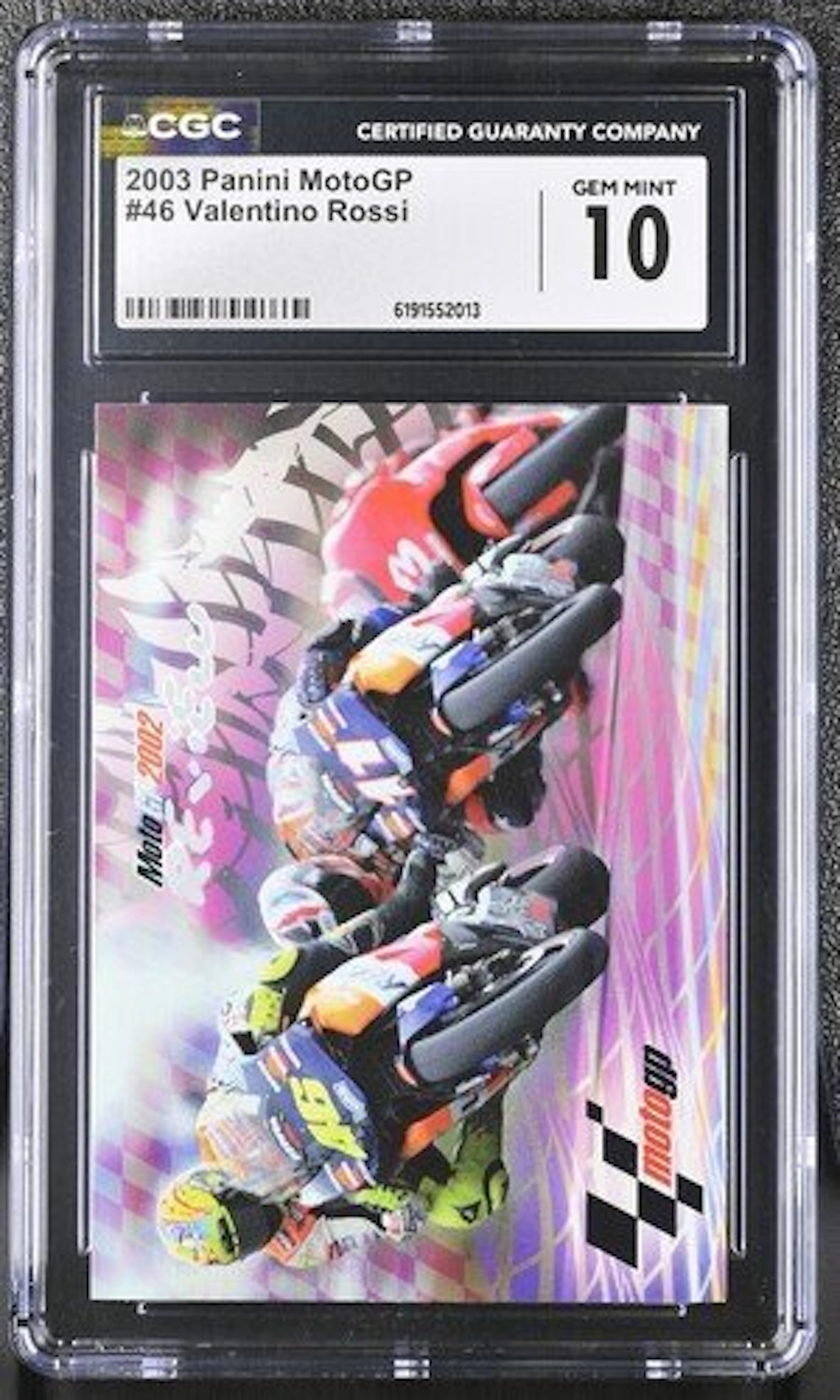2003 Panini Valentino Rossi #46 - Panini MotoGP 2003...