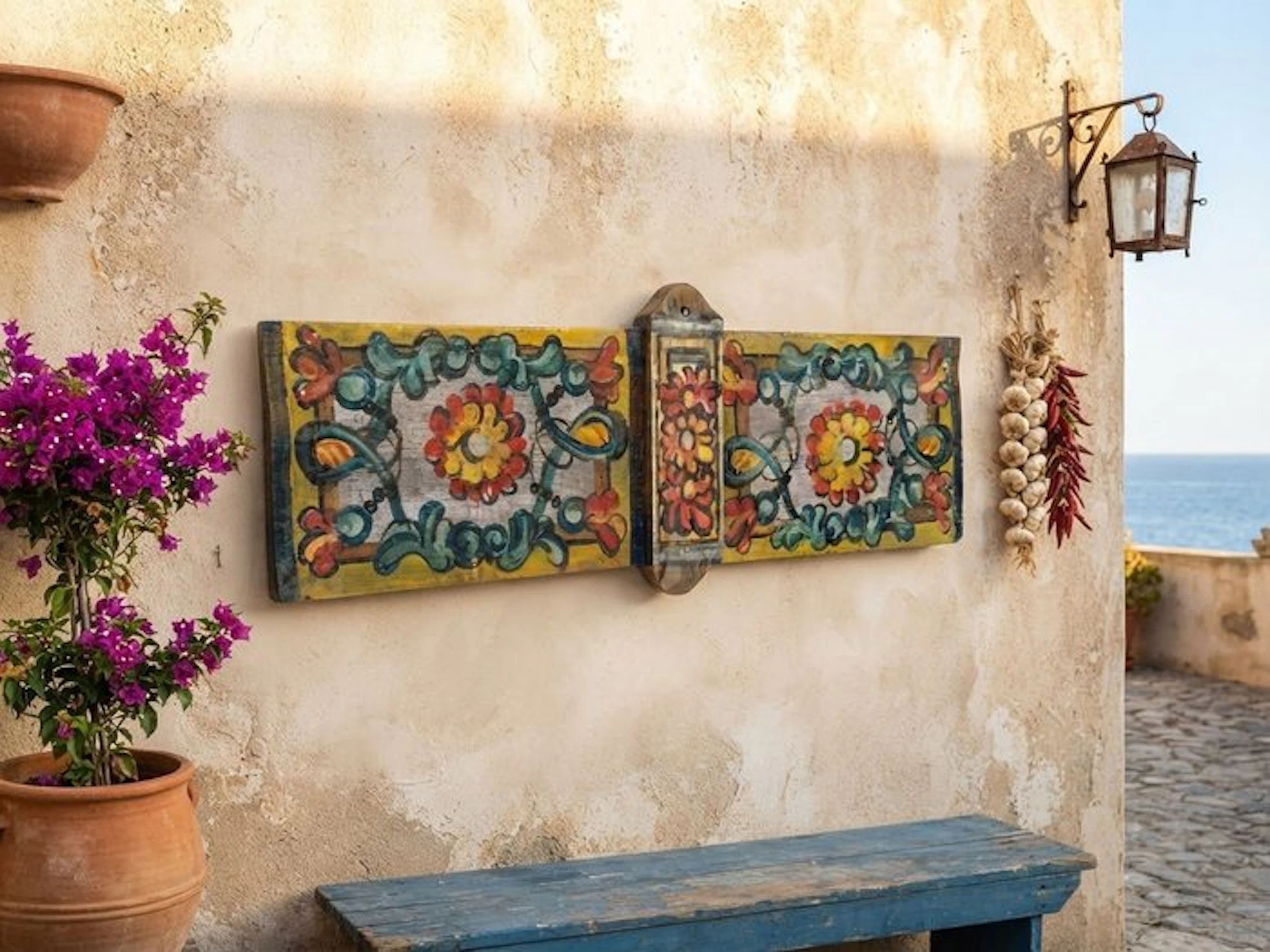 Architectural ornament - 20th century - Panel above the door