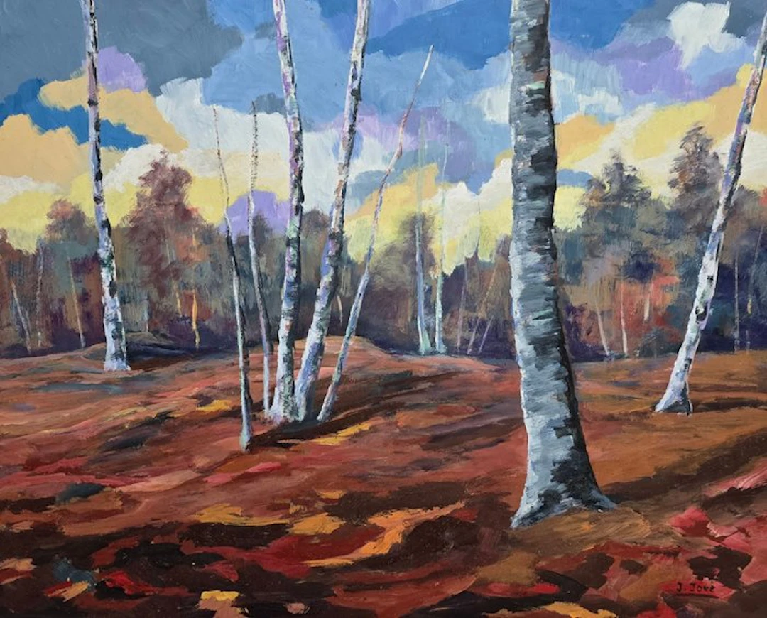 Jordi Jové (1937) - Otoño en el bosque