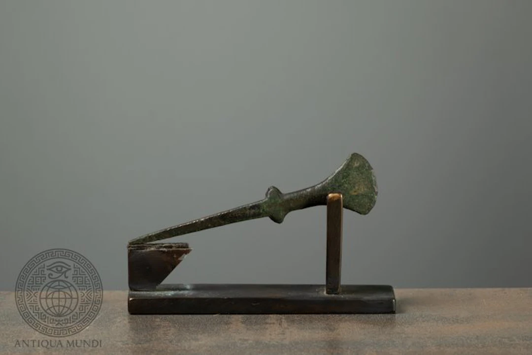 Europe – Late Bronze Age Bronze Chisel with Fan-Shaped...