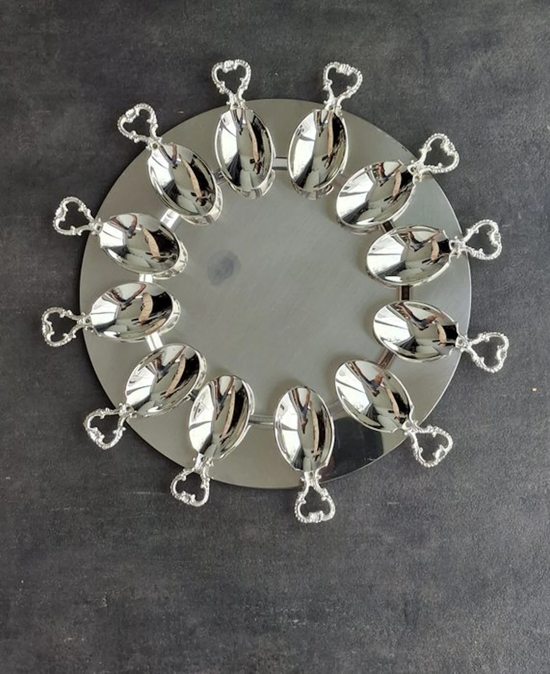 Dinner set (13) - Silverplated