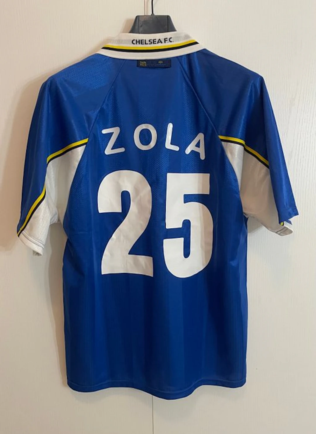 Chelsea - Premier League - Gianfranco ZOLA - 1997 - Football shirt