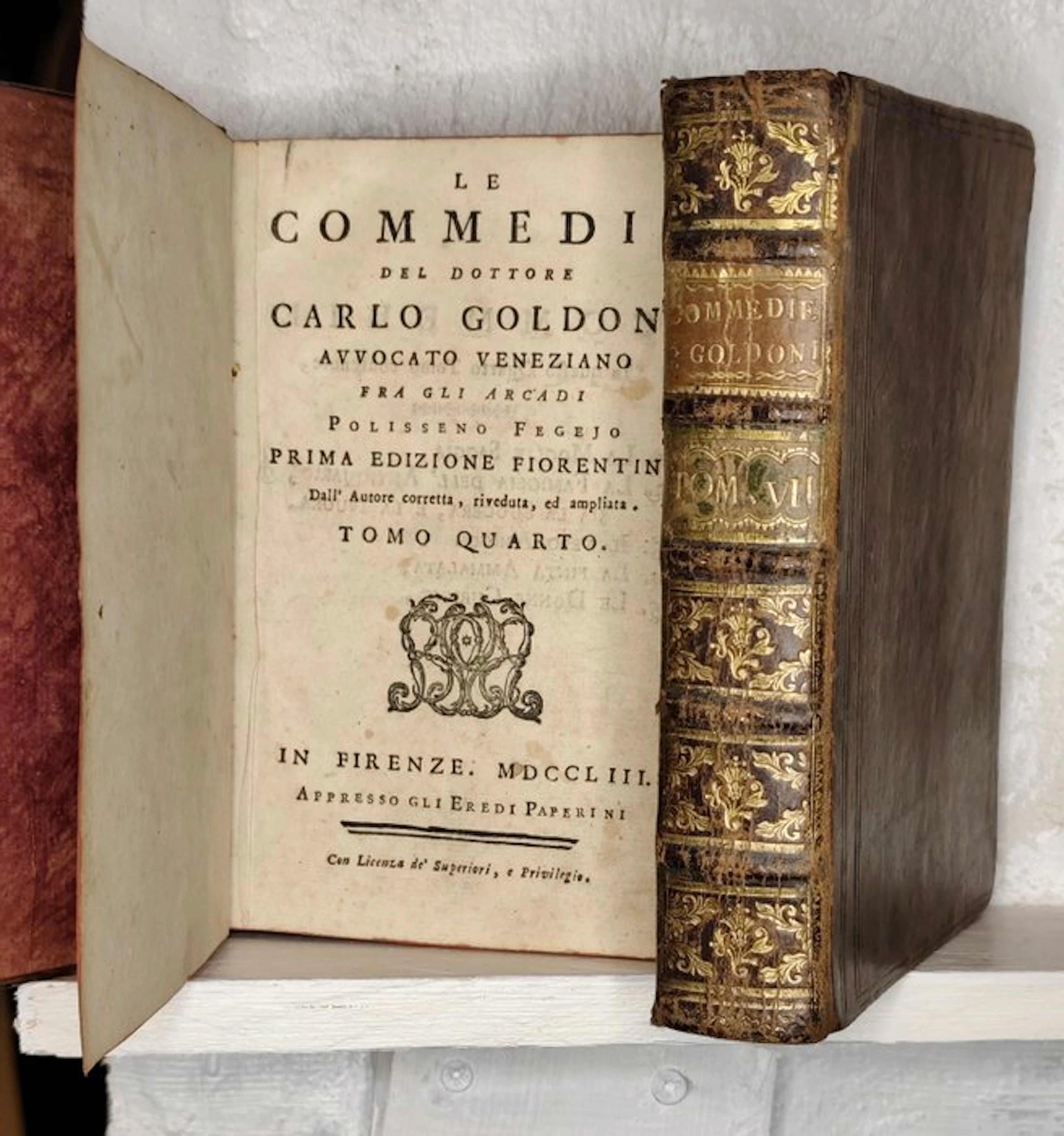 Carlo Goldoni - Le commedie del dottore Carlo Goldoni T. 4 e 7 - 1753-1754