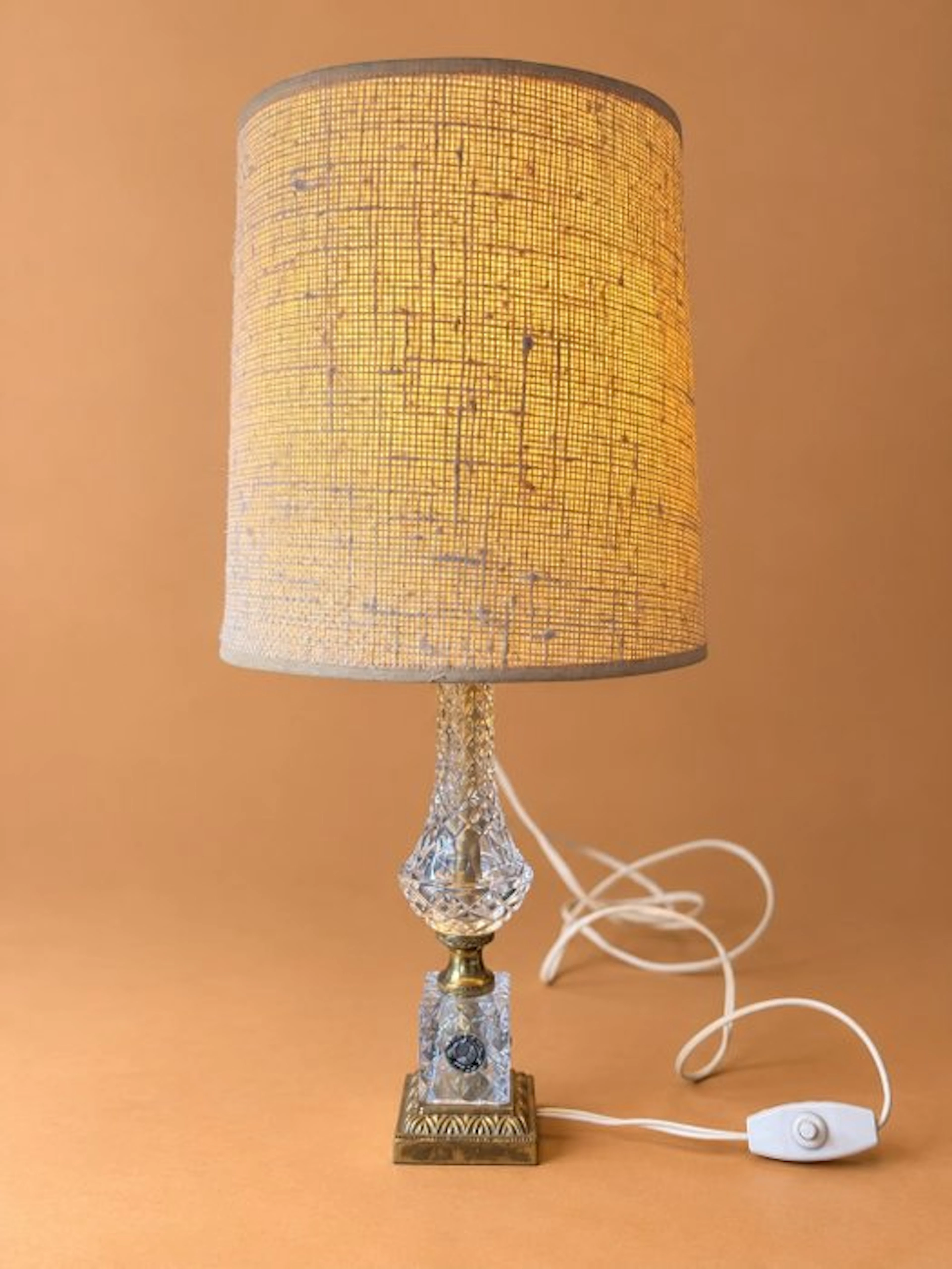Cristal d'Albret - Lamp - Crystal, Brass