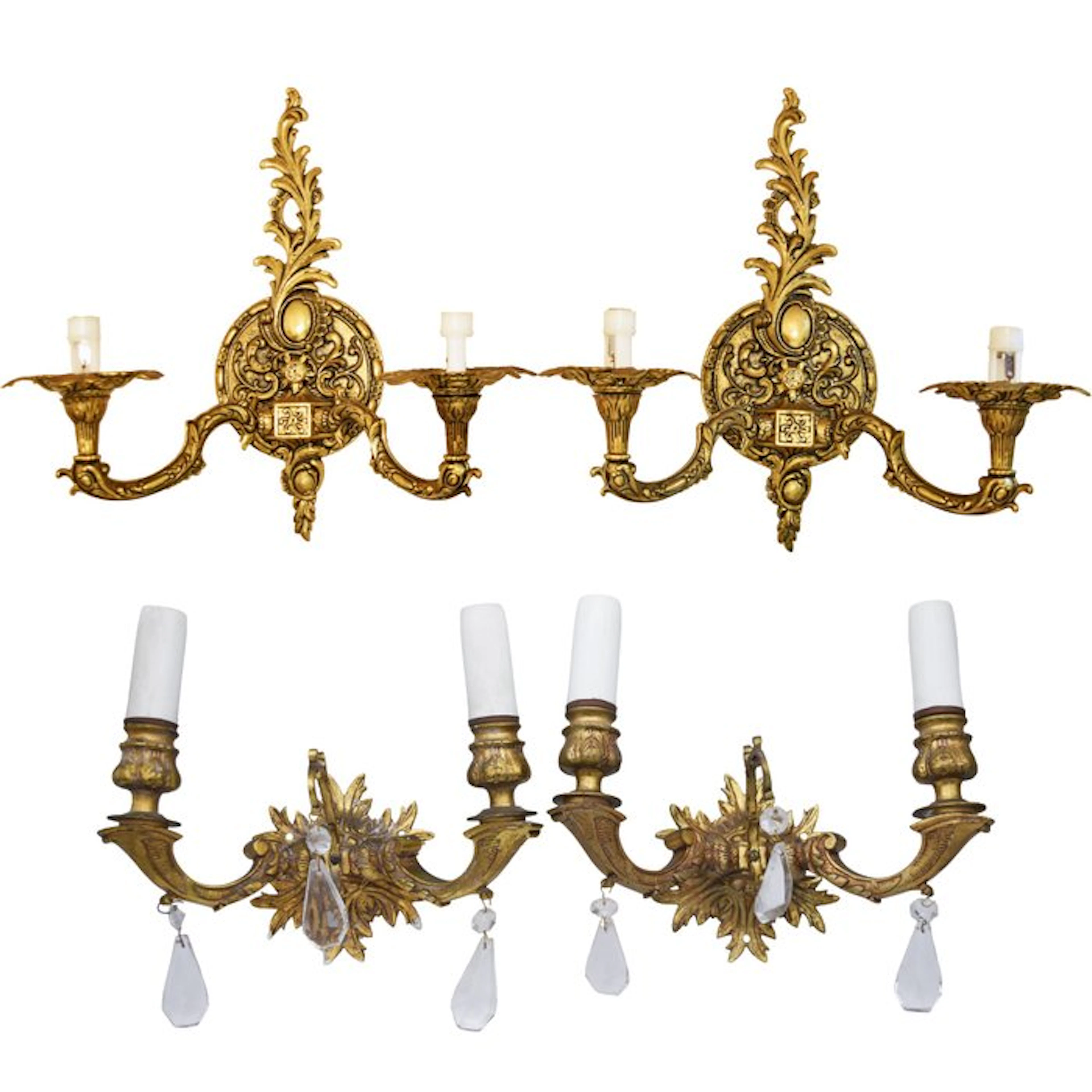 Wall sconce - Metal, Bronze