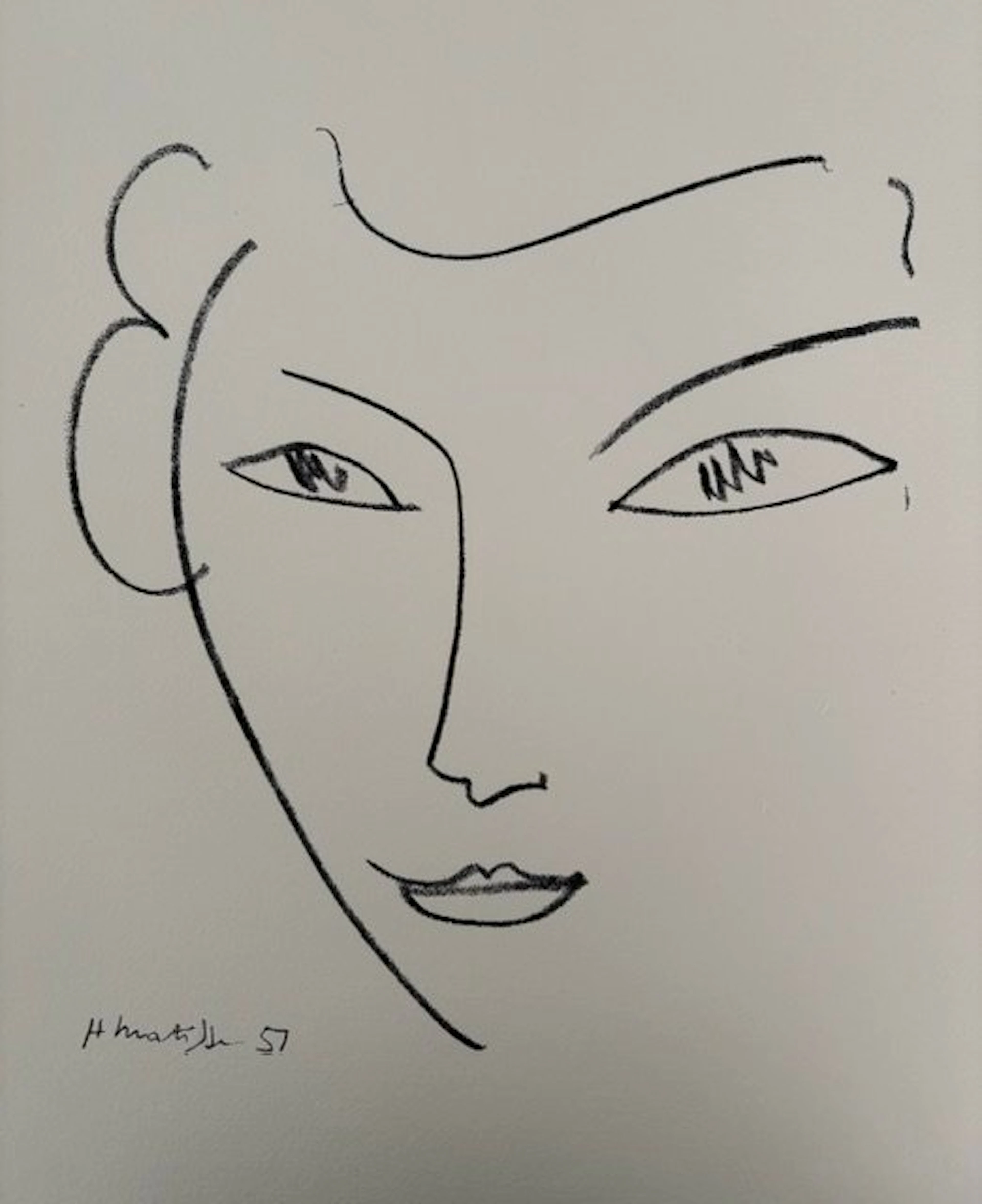 Henri Matisse (1869-1954) - Élégance du trait