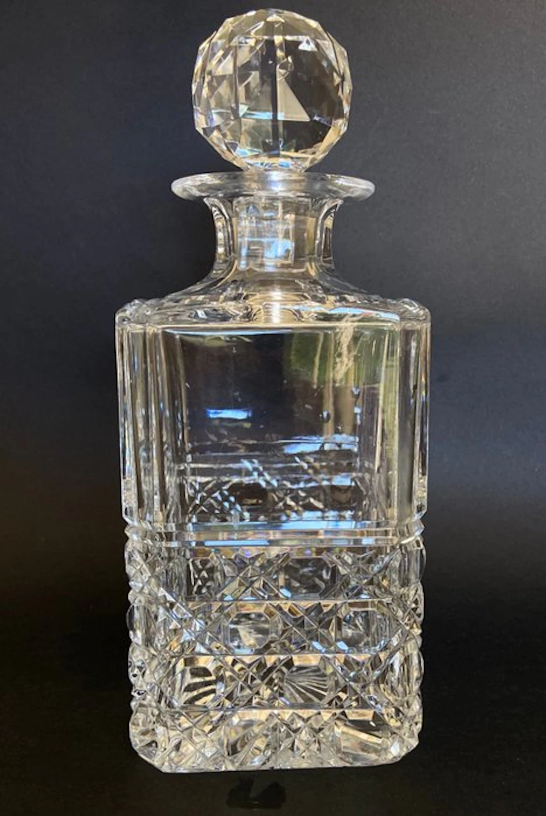 St. Louis - Carafe - Splendide carafe à whisky - faceted crystal