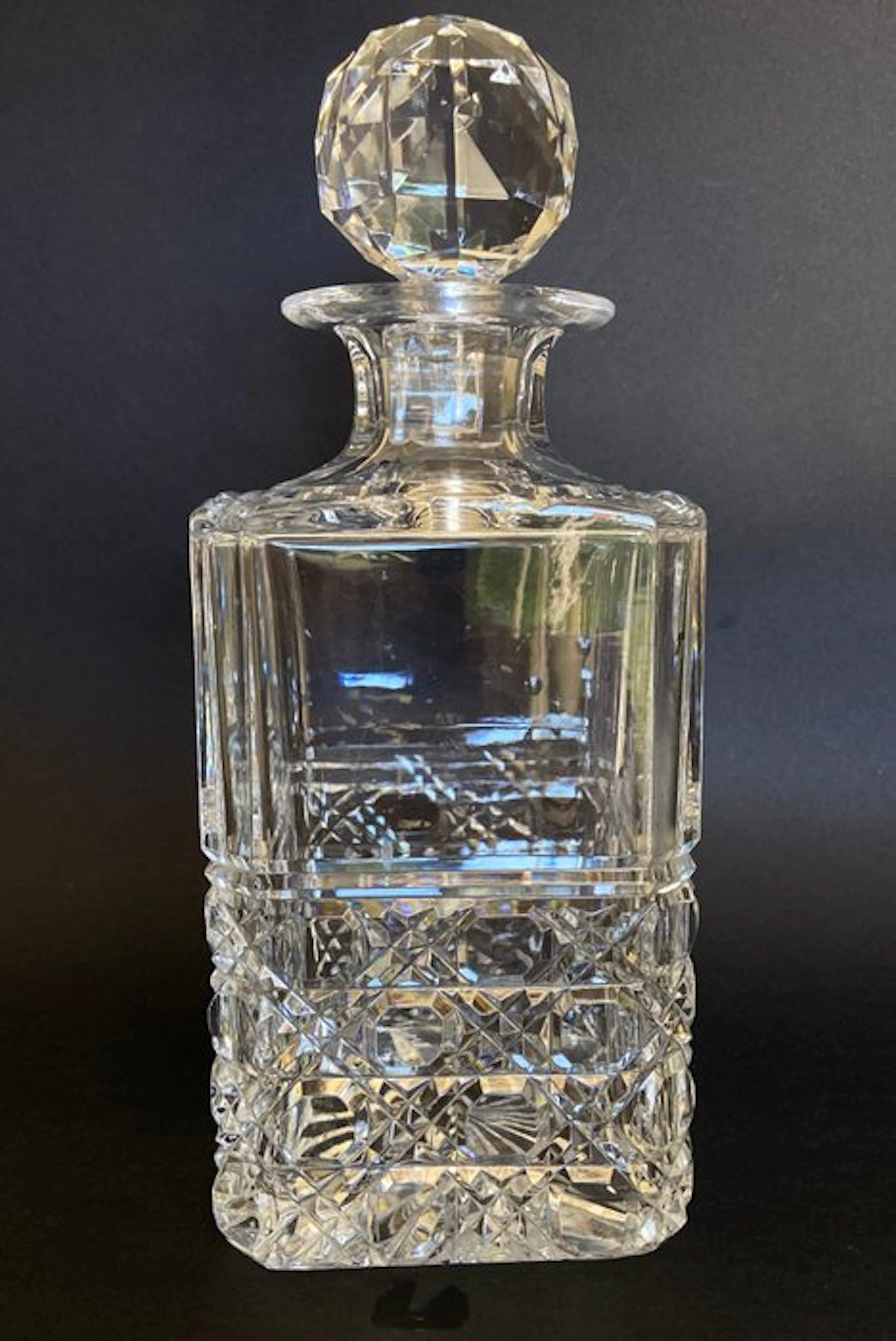 St. Louis - Carafe - Splendide carafe à whisky - faceted crystal