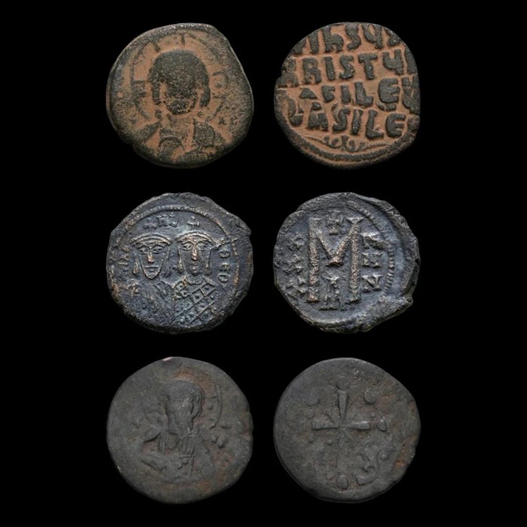 Byzantine Empire Lot of 3x Follis including Michael II