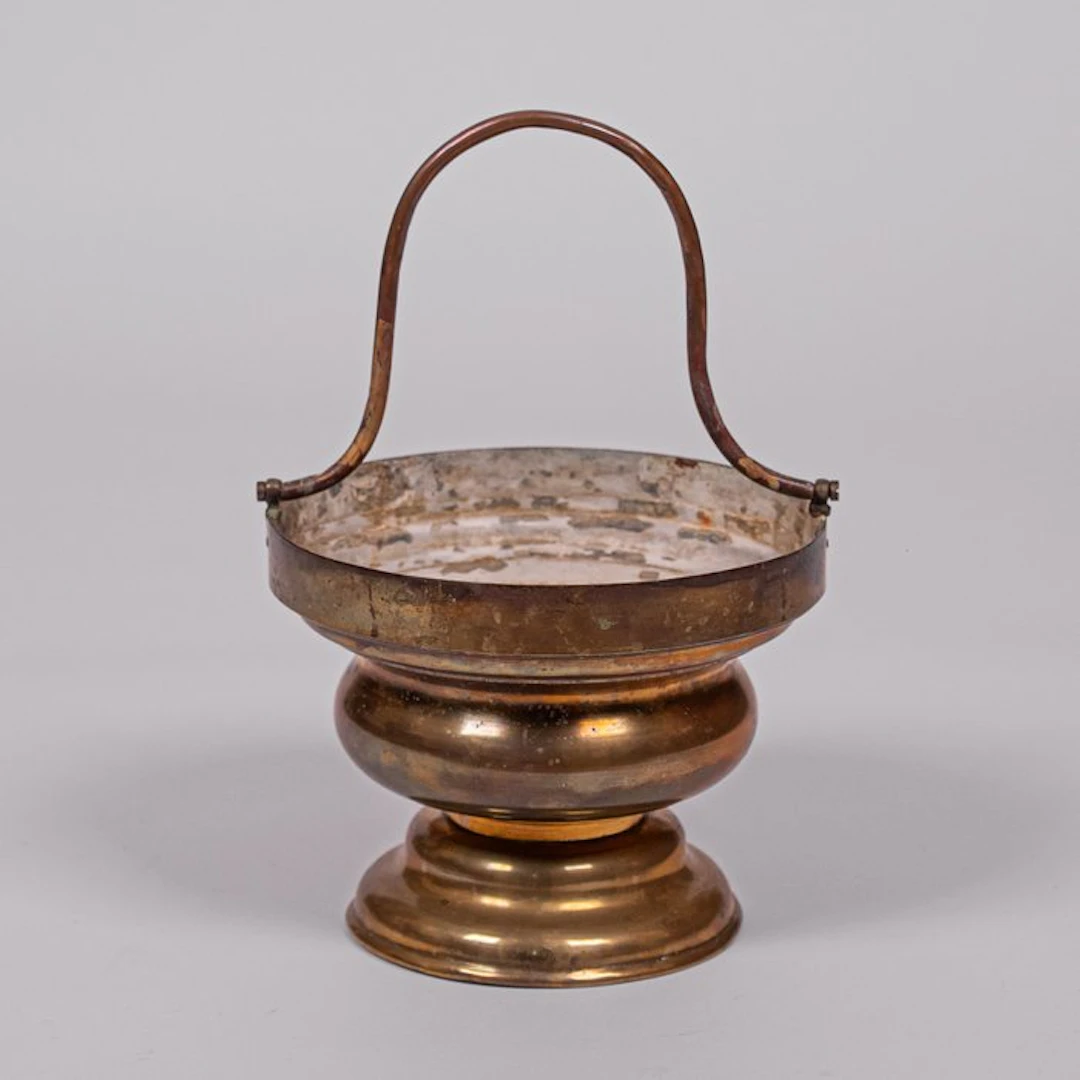Holy water bucket, 19th century - Brass - 1850-1900