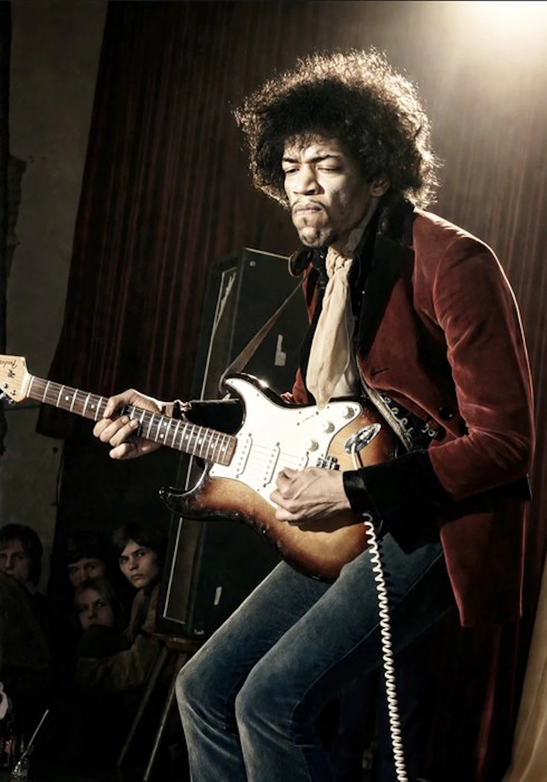 Robert Günther - Hendrix grimmig in die Kamera