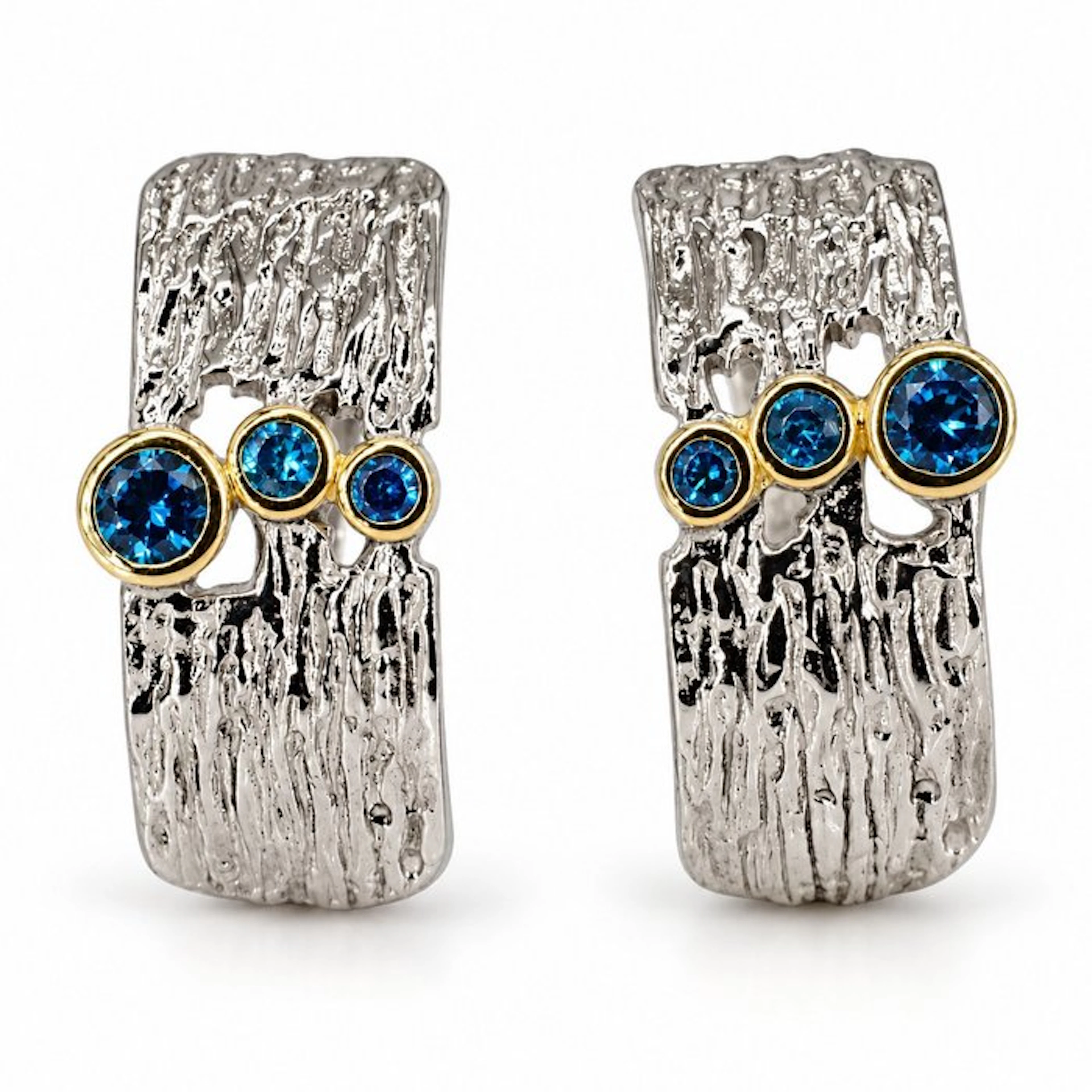 No reserve price - Earrings Gold-plated