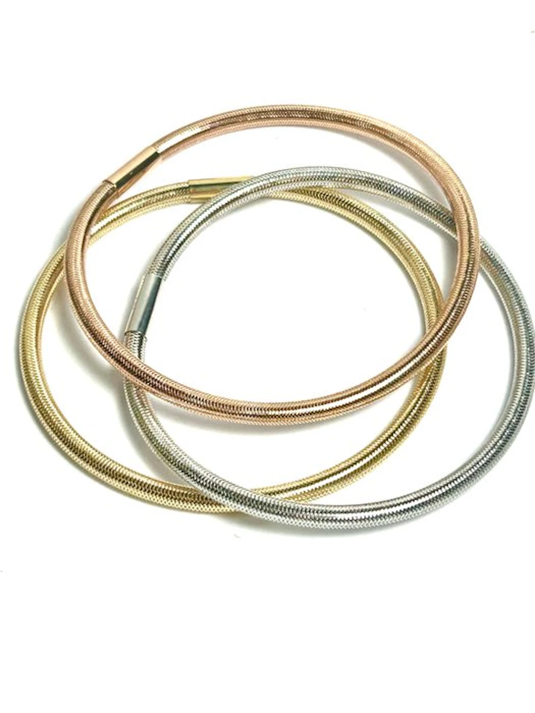 Bracelet - 18 kt. Yellow gold, White gold, Rose gold