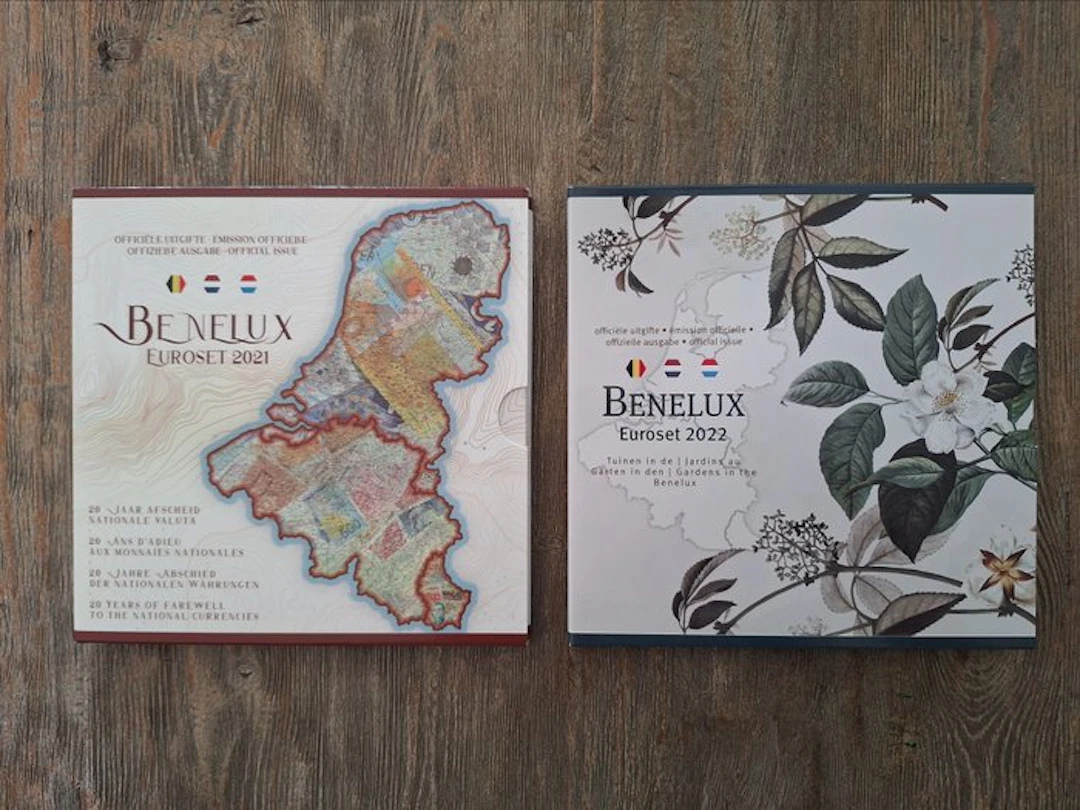 Benelux. Benelux set 2021/2022 (2 sets) (No reserve price)