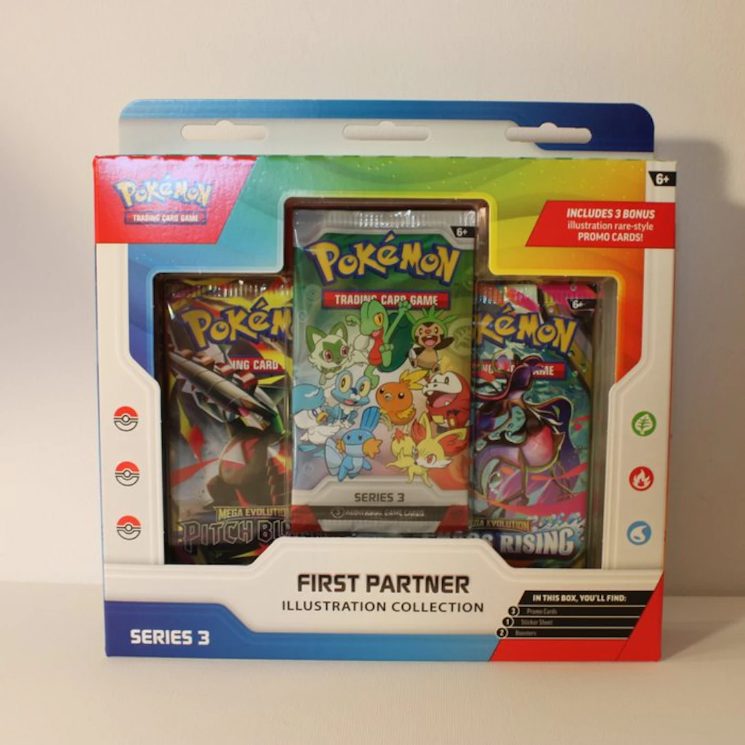 Pokémon - 1 Box - First Partner Illustration Collection - Series 3