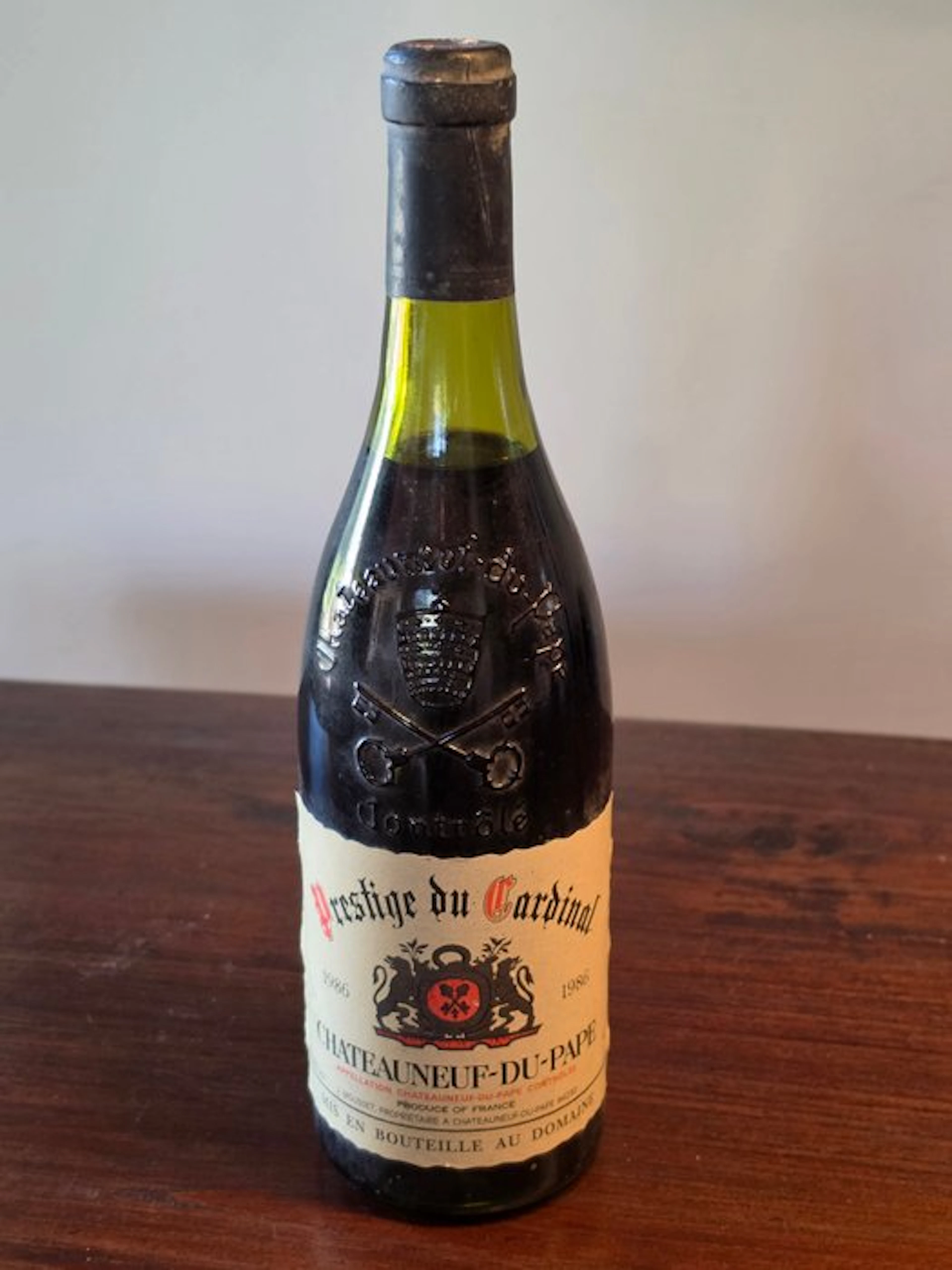1986 Prestige du Cardinal, J. Mousset - Châteauneuf-du-Pape - 1 Bottle (0.75L)