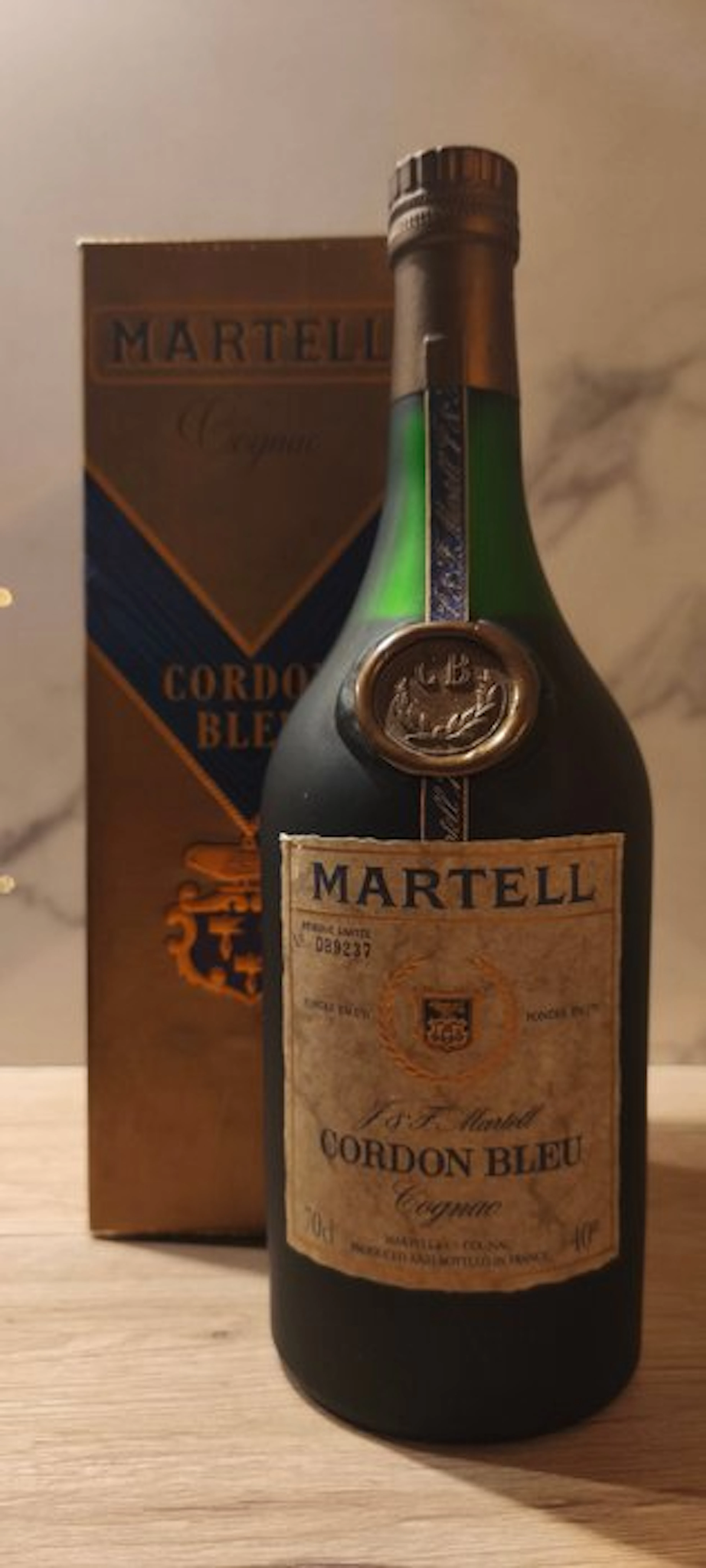 Martell - Cordon Bleu - b. 1970s - 70cl